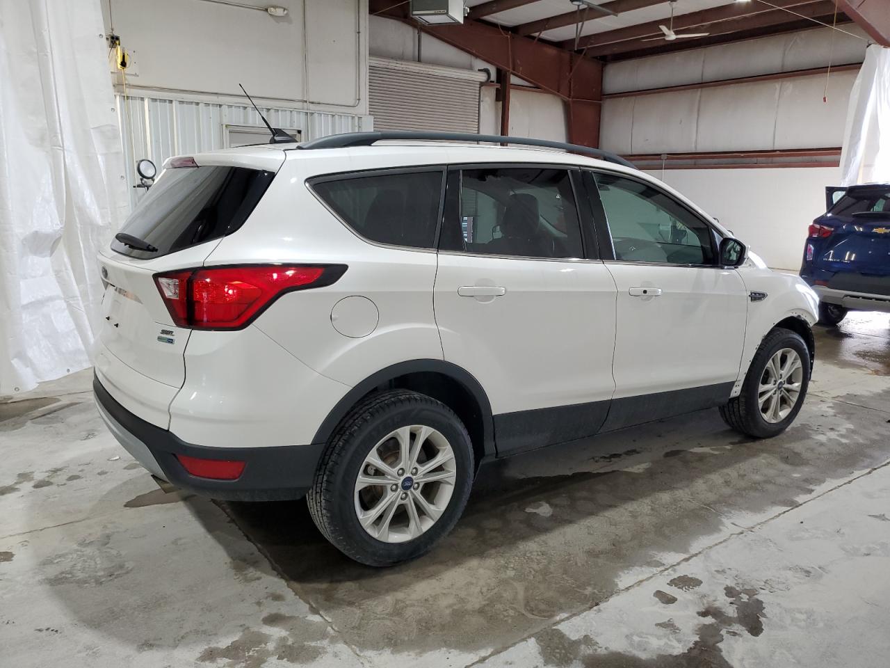 2019 Ford Escape Sel Белый vin: 1FMCU9HD1KUB98138