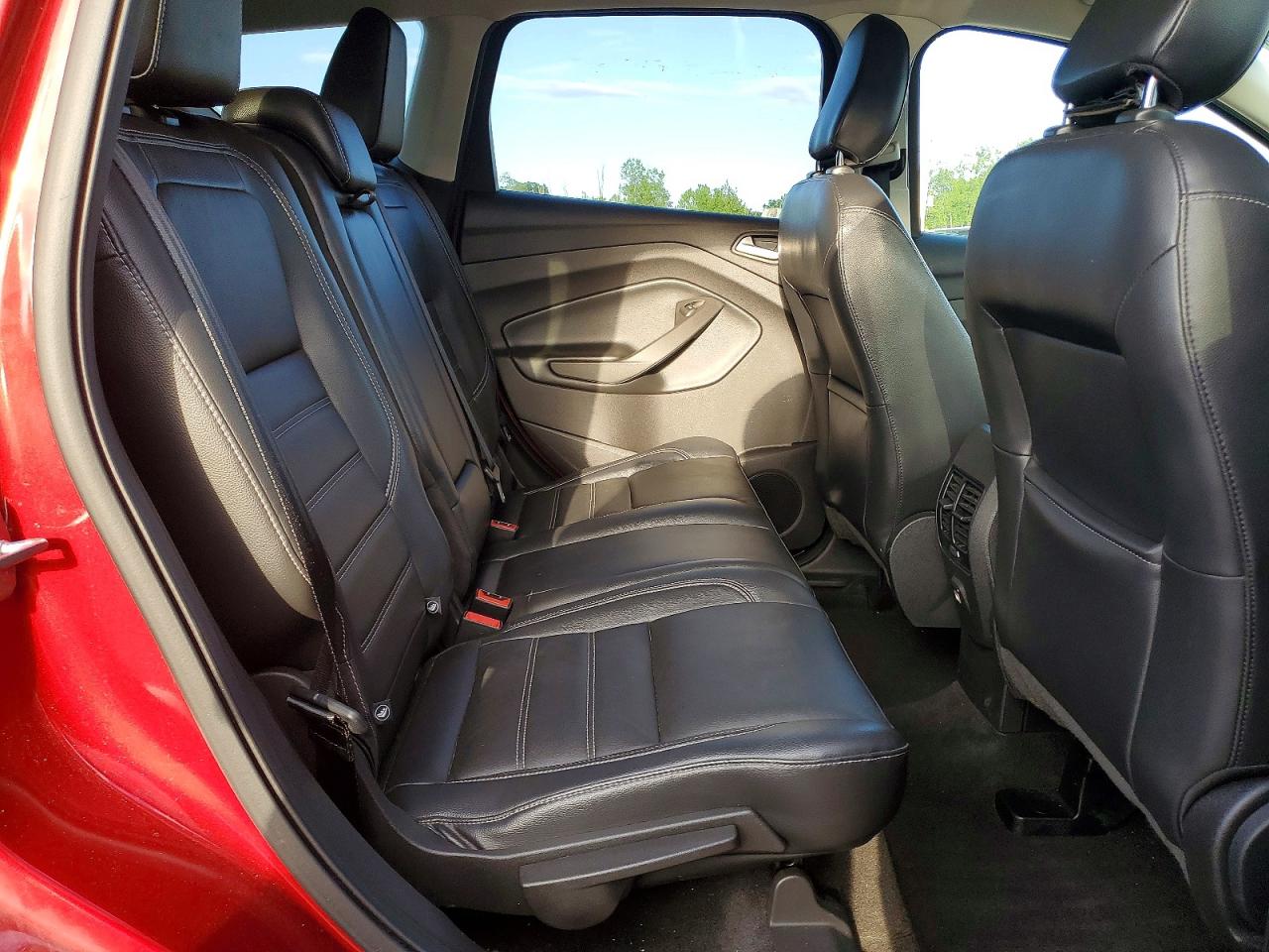 2018 Ford Escape Sel Red vin: 1FMCU9HD3JUC43322
