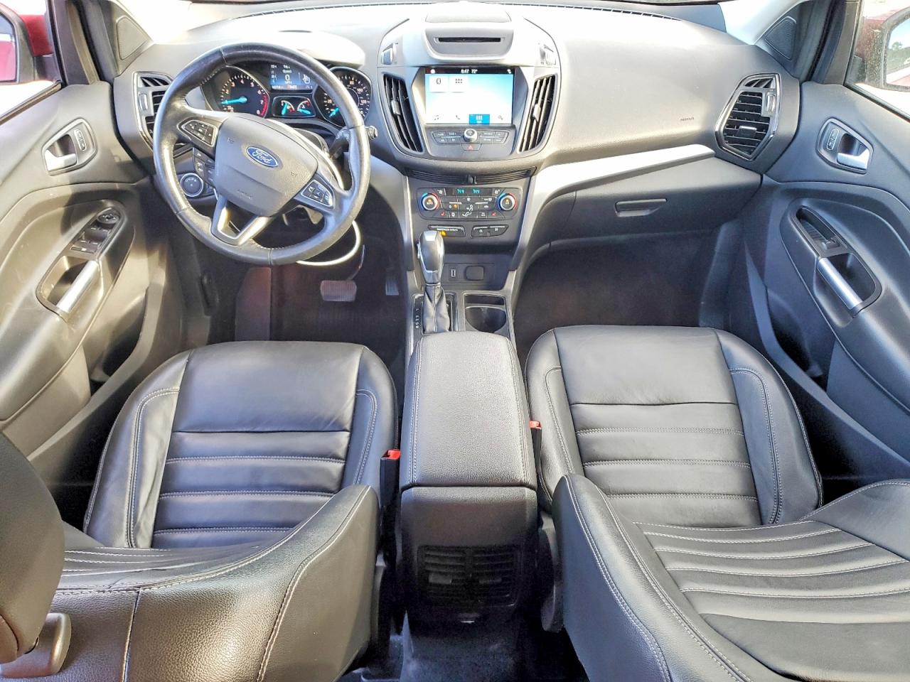 2018 Ford Escape Sel Red vin: 1FMCU9HD3JUC43322