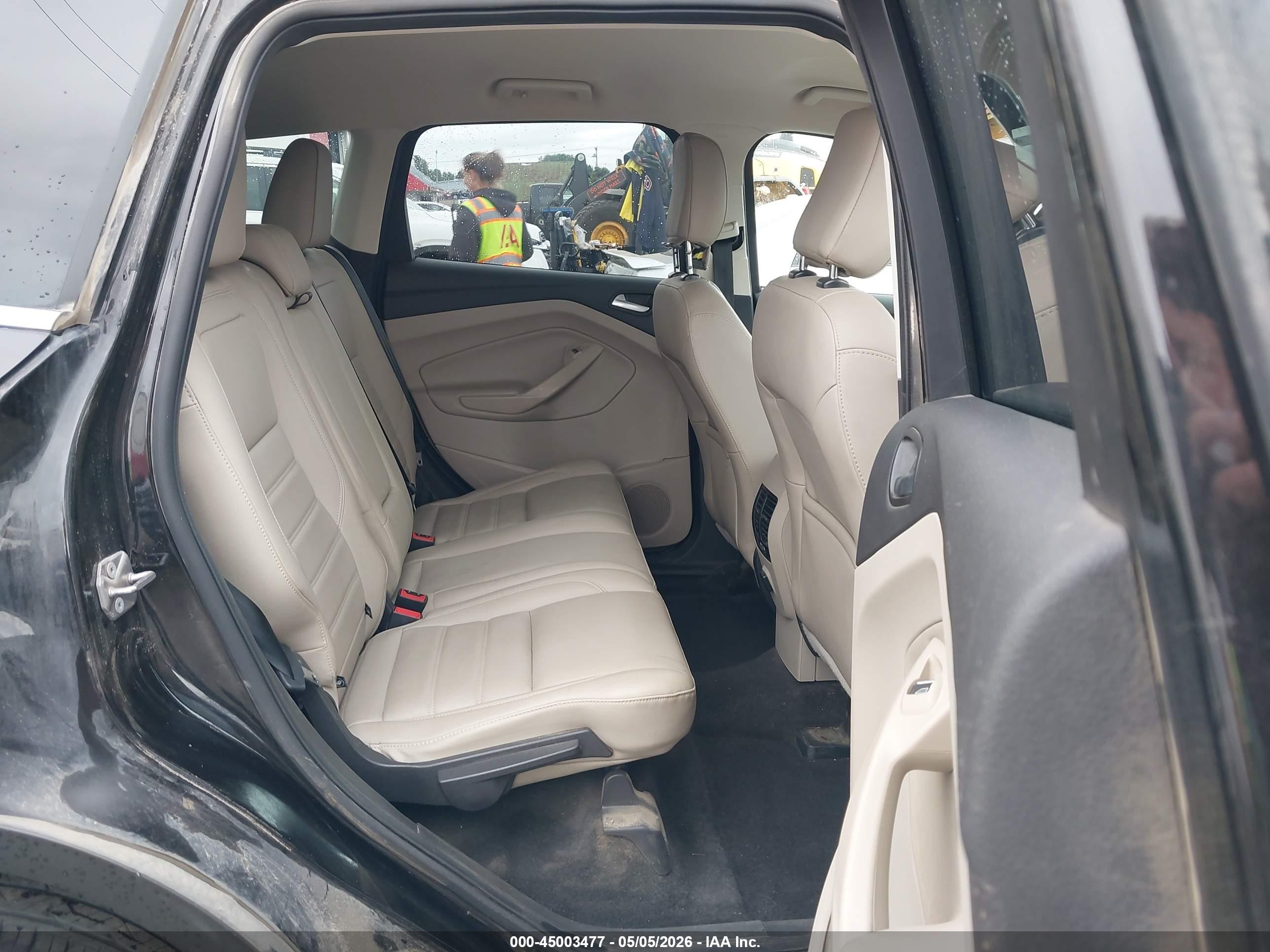 2019 Ford Escape Sel Черный vin: 1FMCU9HD4KUC33190