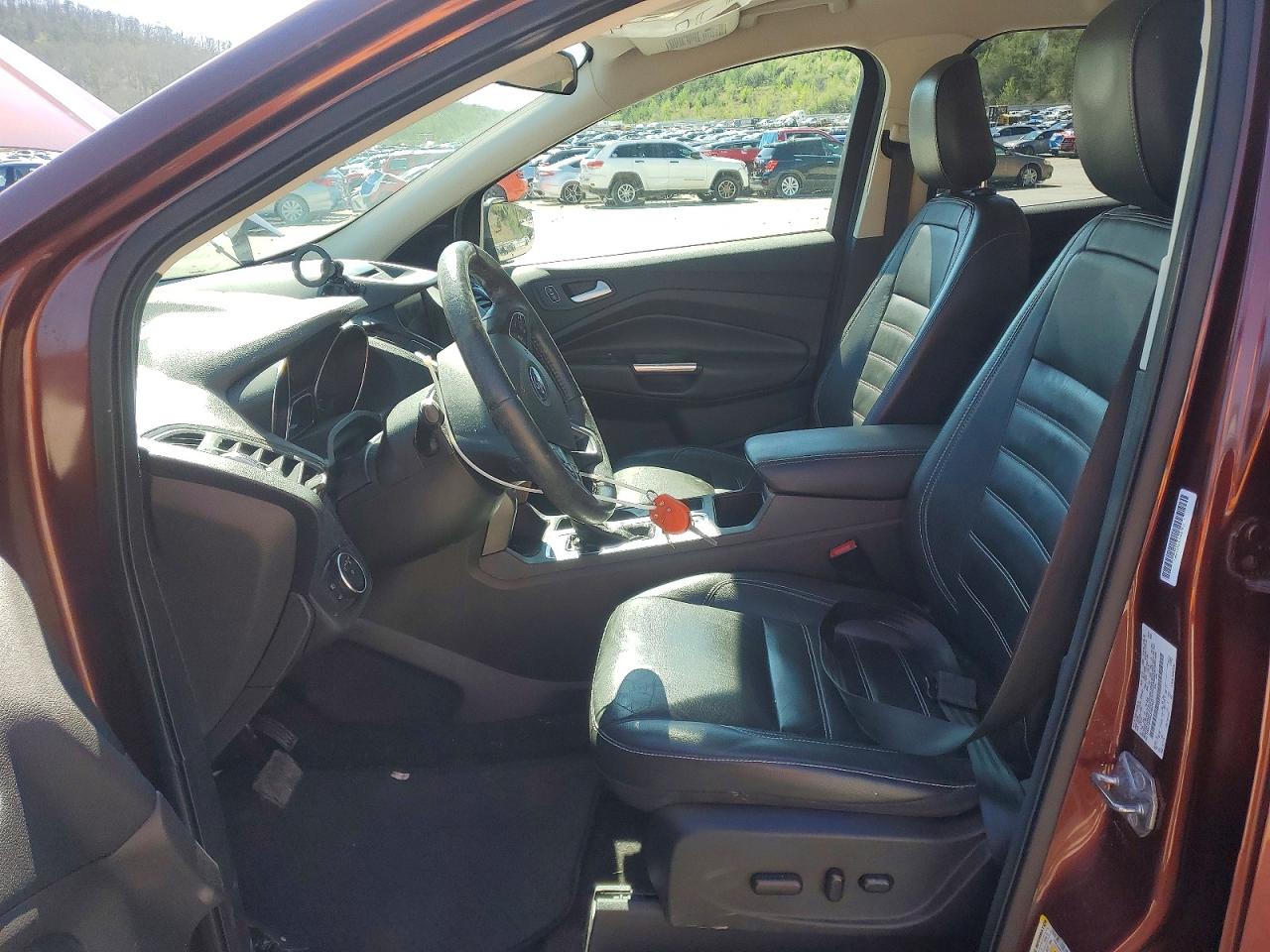 2018 Ford Escape Sel Brown vin: 1FMCU9HD5JUB07631