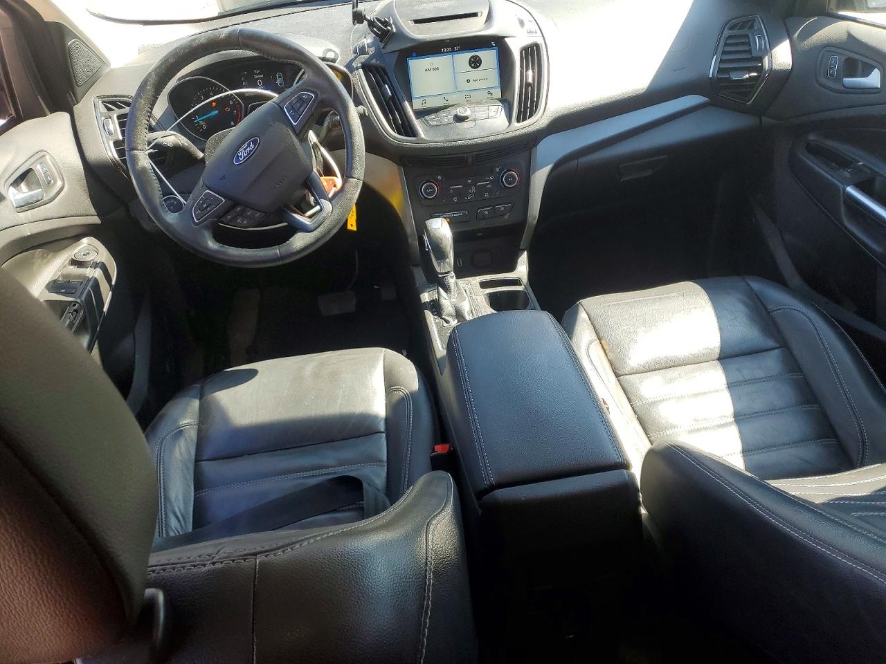 2018 Ford Escape Sel Brown vin: 1FMCU9HD5JUB07631