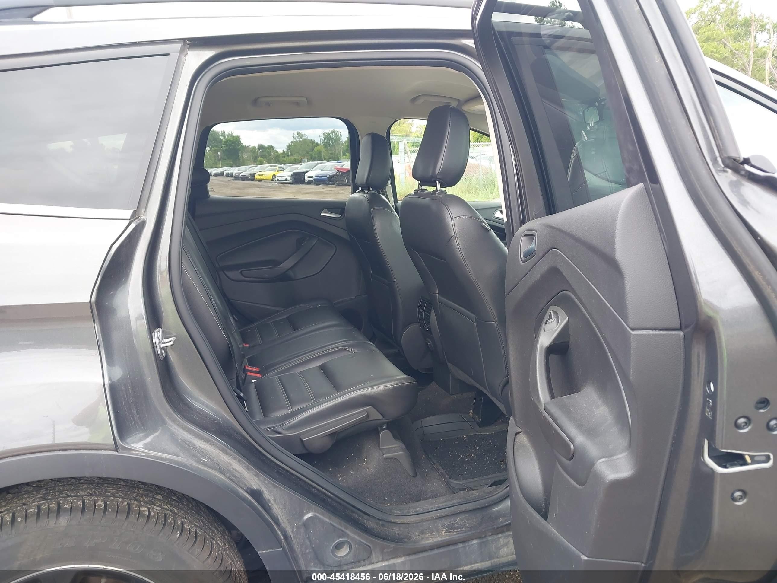 2018 Ford Escape Sel Gray vin: 1FMCU9HD5JUB30861
