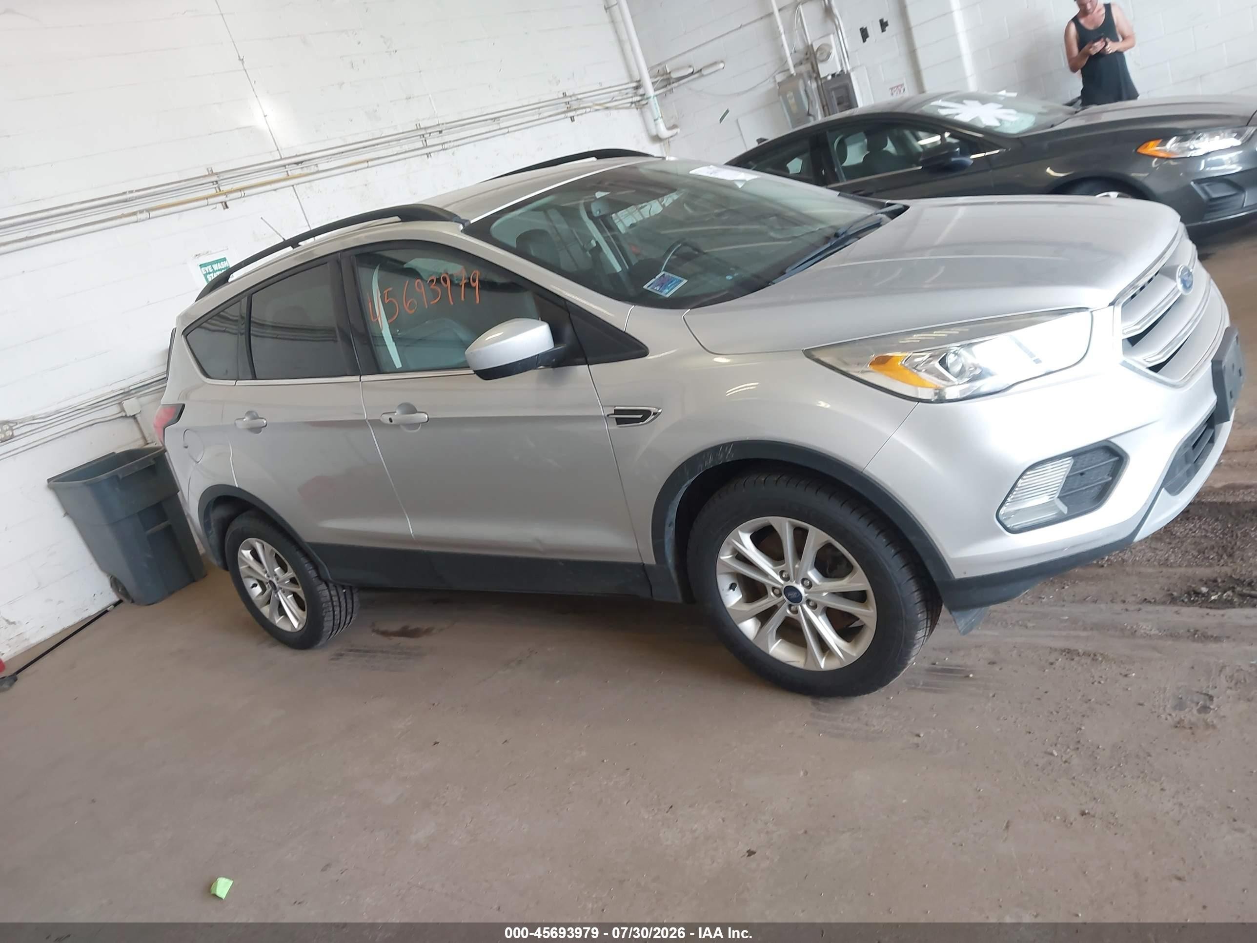 2019 Ford Escape Sel Белый vin: 1FMCU9HD5KUB61030