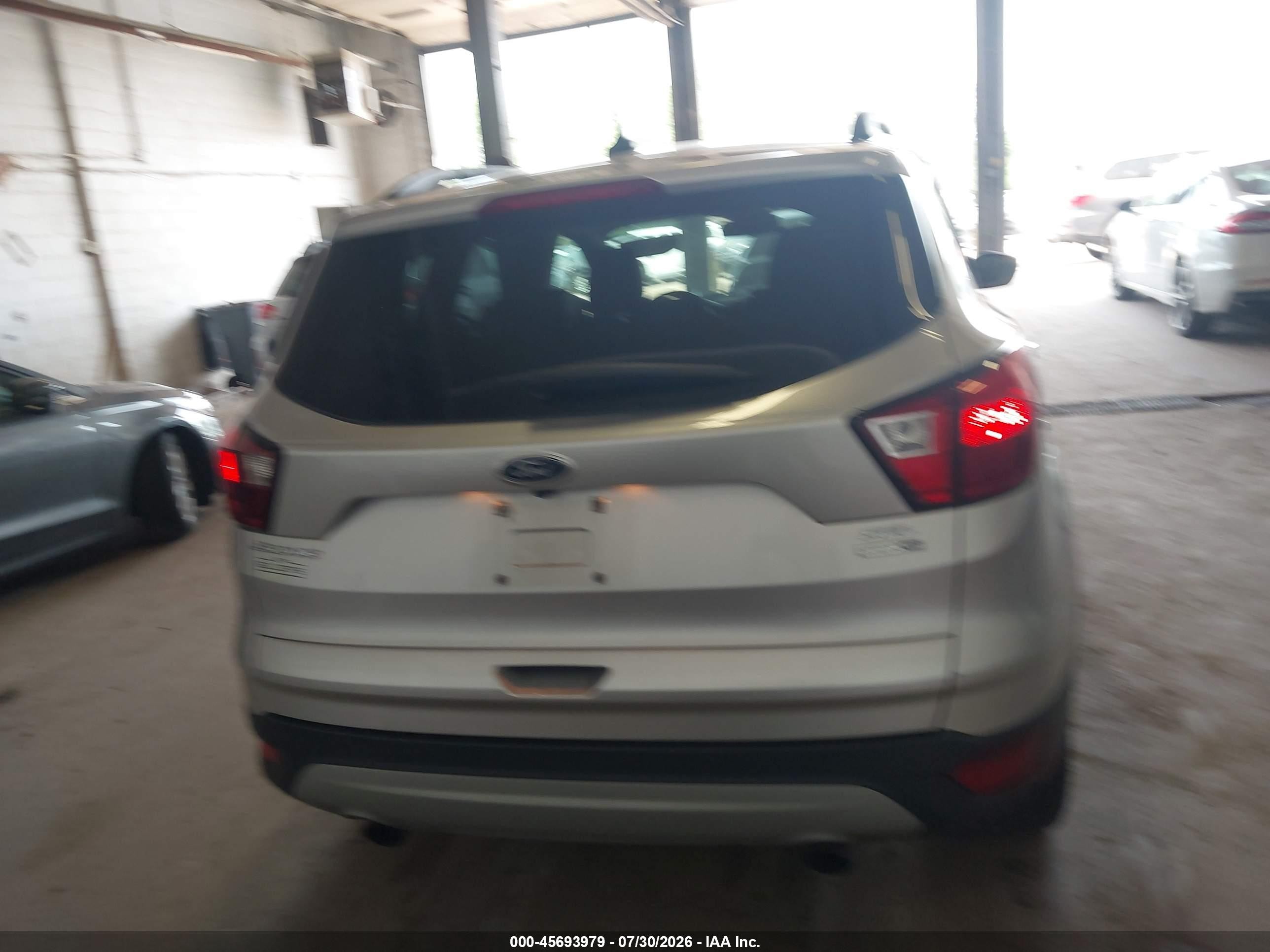 2019 Ford Escape Sel Белый vin: 1FMCU9HD5KUB61030