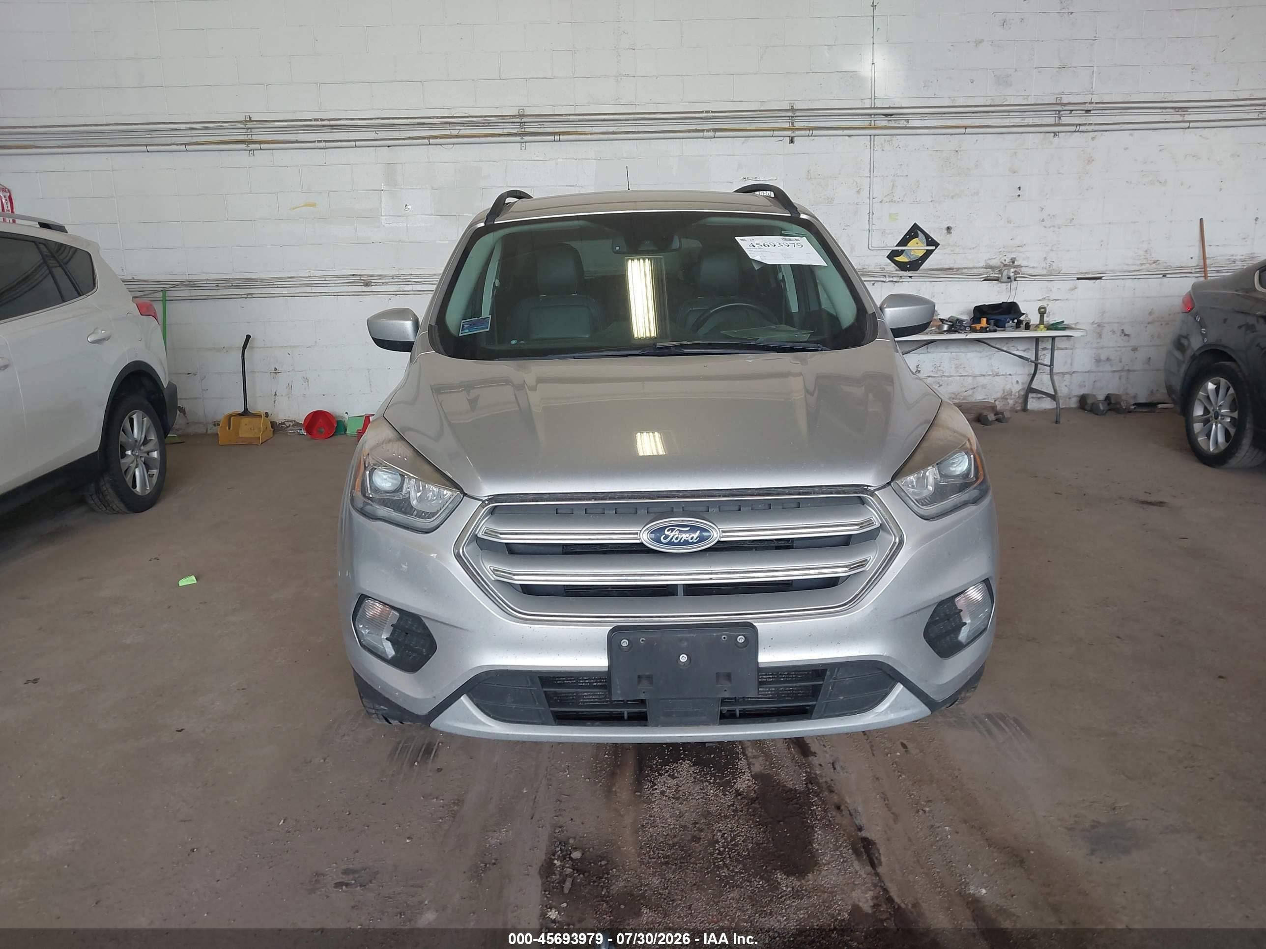 2019 Ford Escape Sel Белый vin: 1FMCU9HD5KUB61030