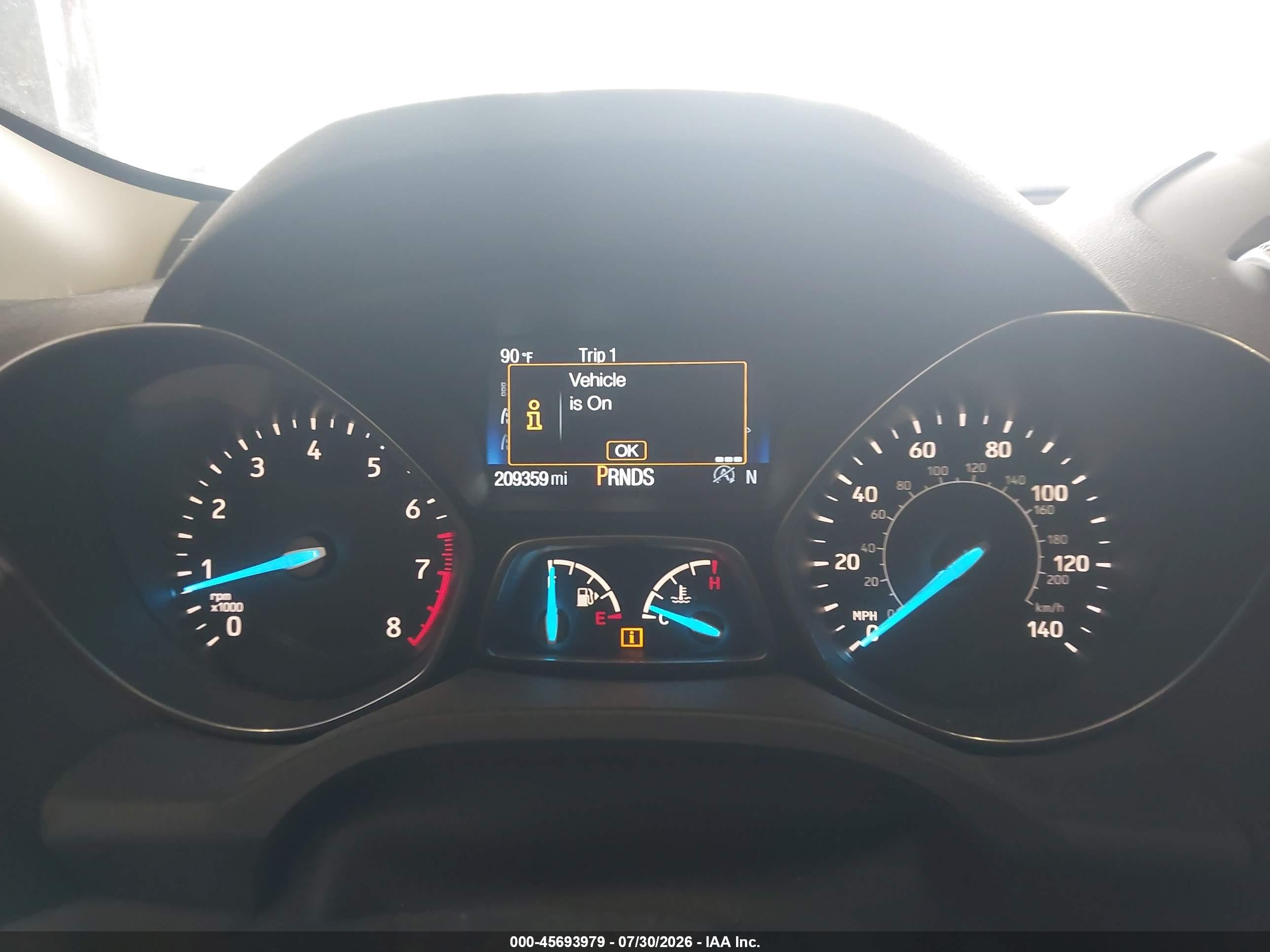 2019 Ford Escape Sel Белый vin: 1FMCU9HD5KUB61030