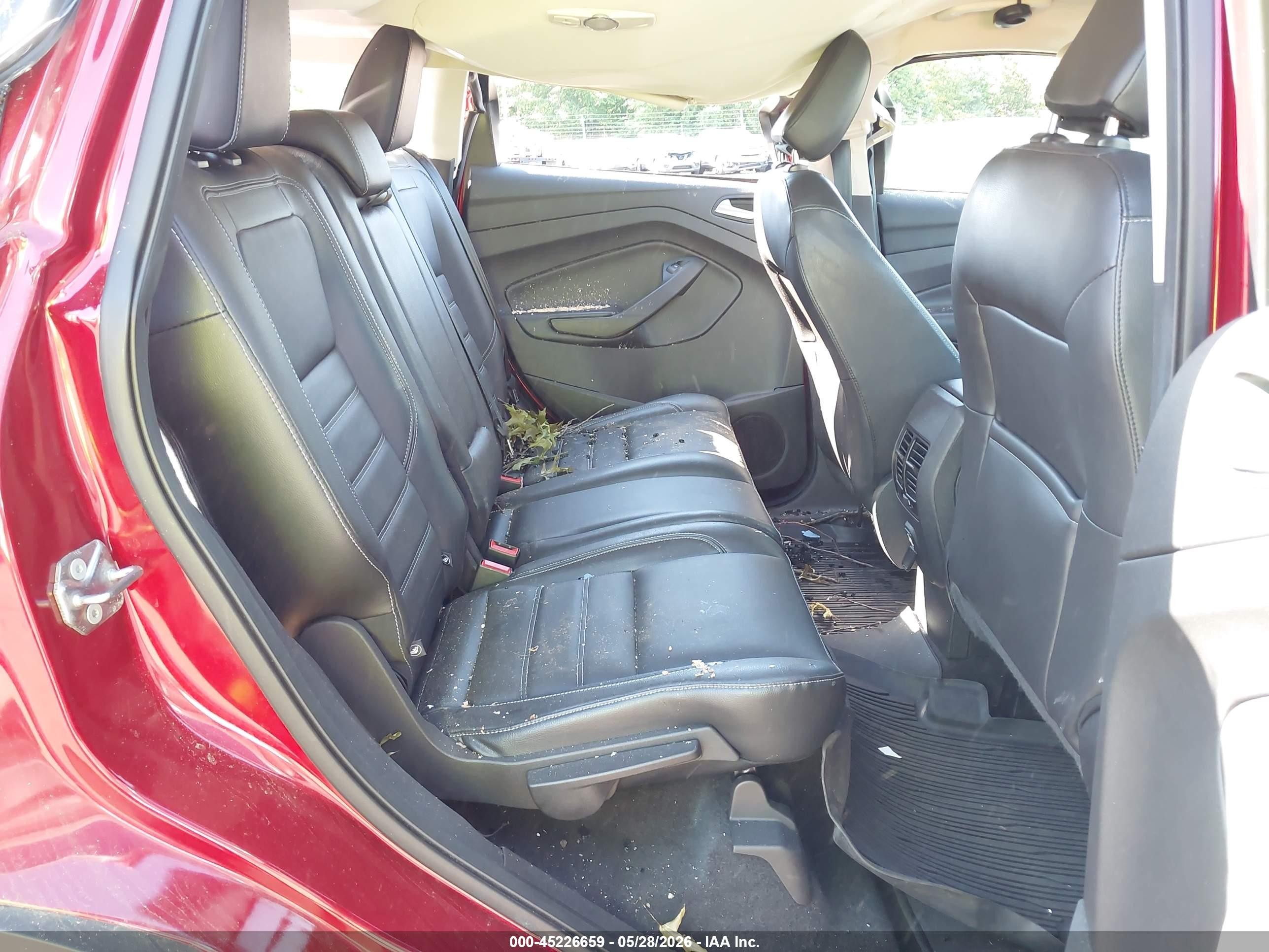 2018 Ford Escape Sel Красный vin: 1FMCU9HD6JUB33560