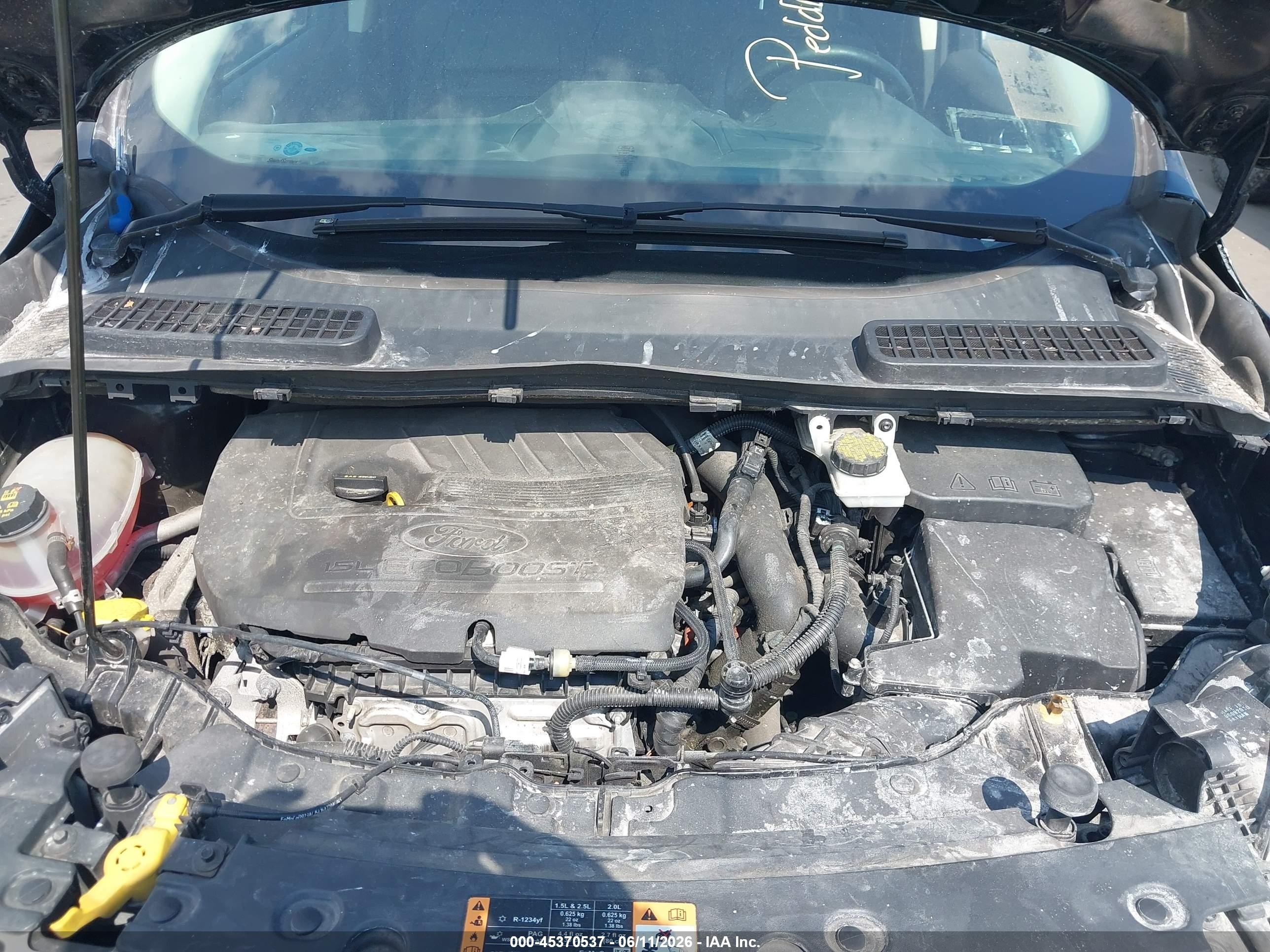 2018 Ford Escape Sel Black vin: 1FMCU9HD6JUB78658