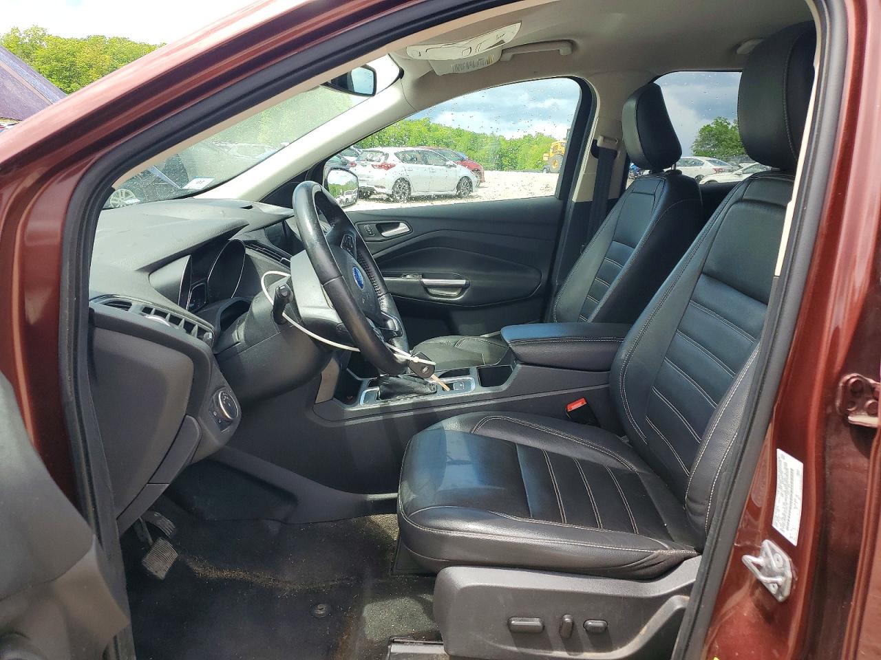 2018 Ford Escape Sel Brown vin: 1FMCU9HD7JUA94722