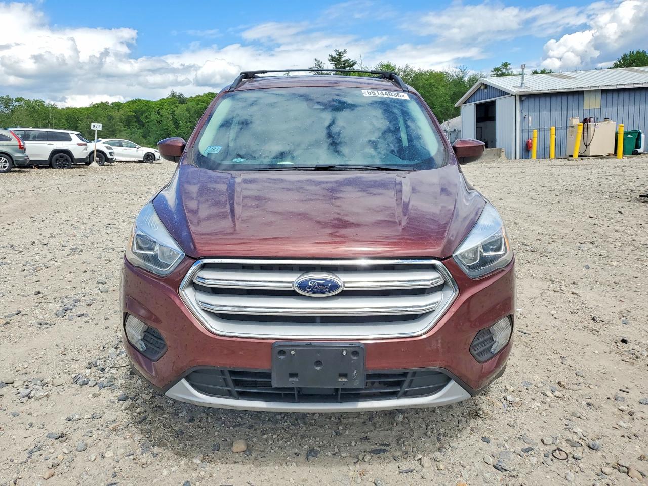 2018 Ford Escape Sel Brown vin: 1FMCU9HD7JUA94722