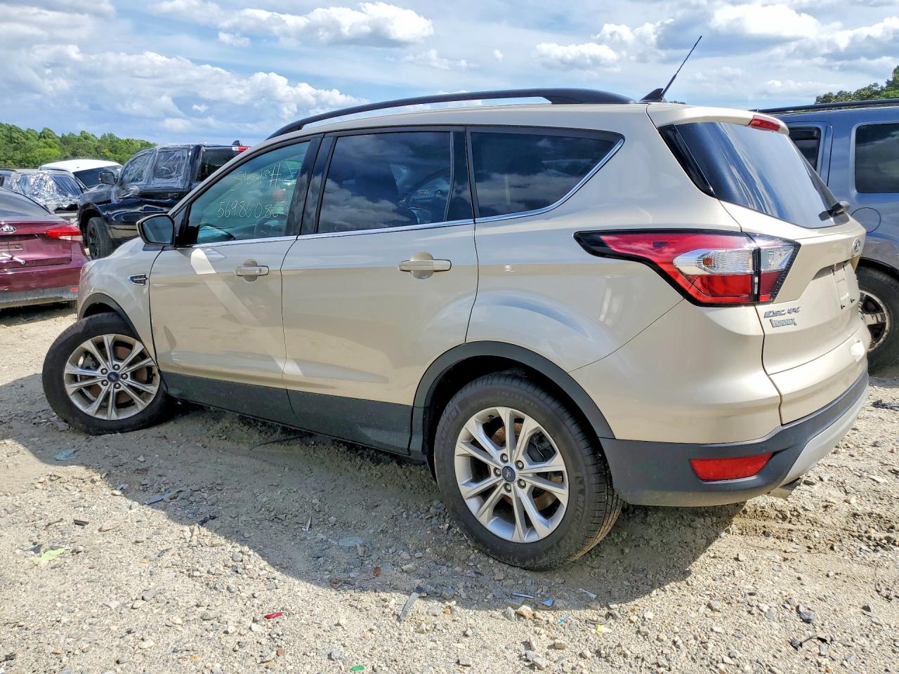2018 Ford Escape Sel Gold vin: 1FMCU9HD8JUC66806