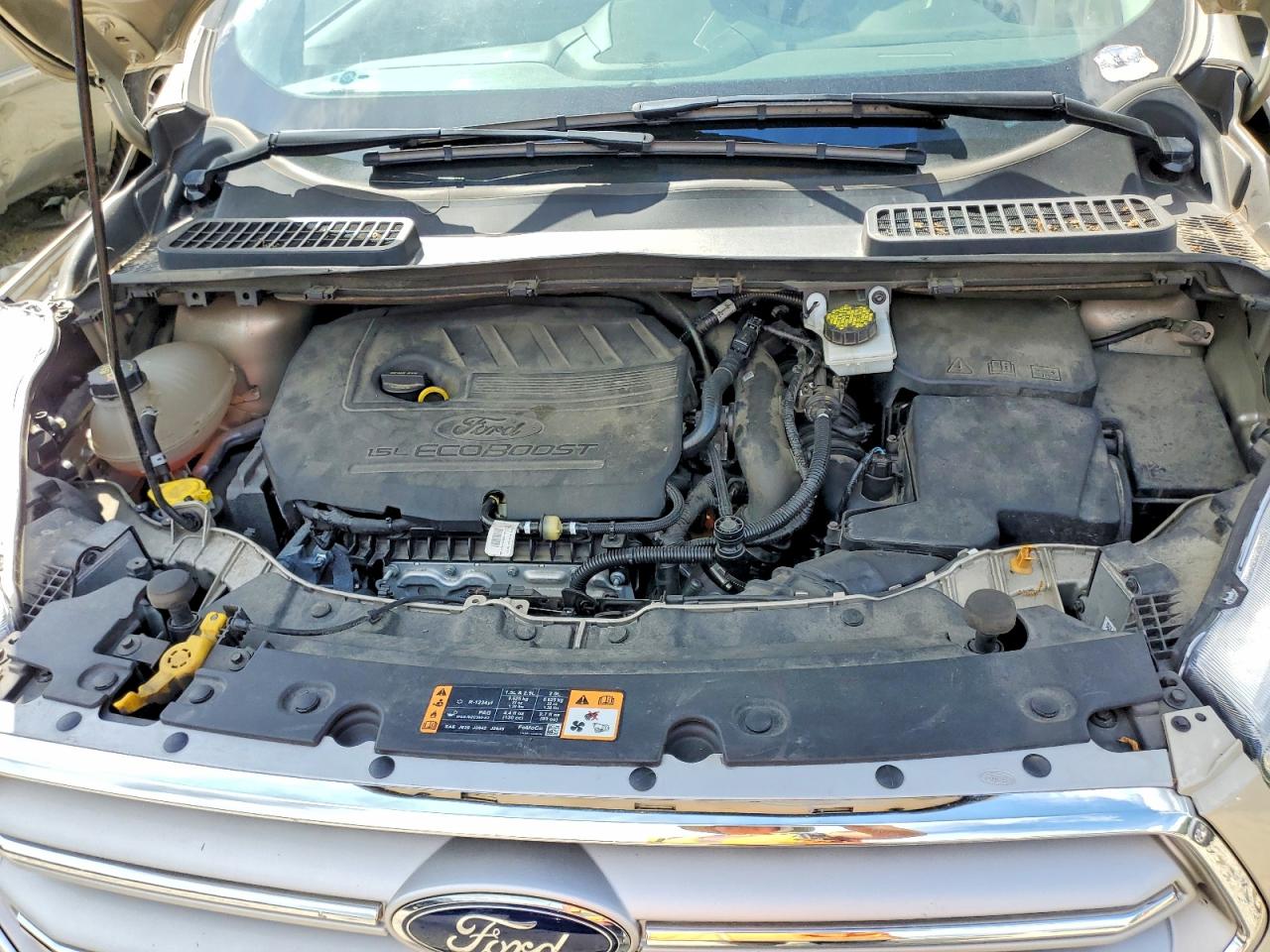 2018 Ford Escape Sel Gold vin: 1FMCU9HD8JUC66806