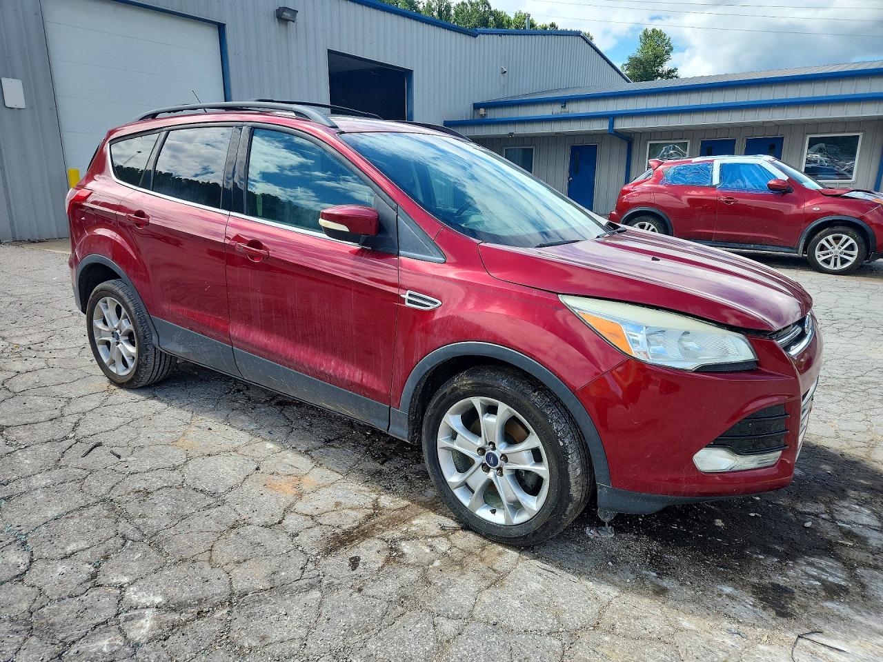 2013 Ford Escape Sel Burgundy vin: 1FMCU9HX0DUA46137