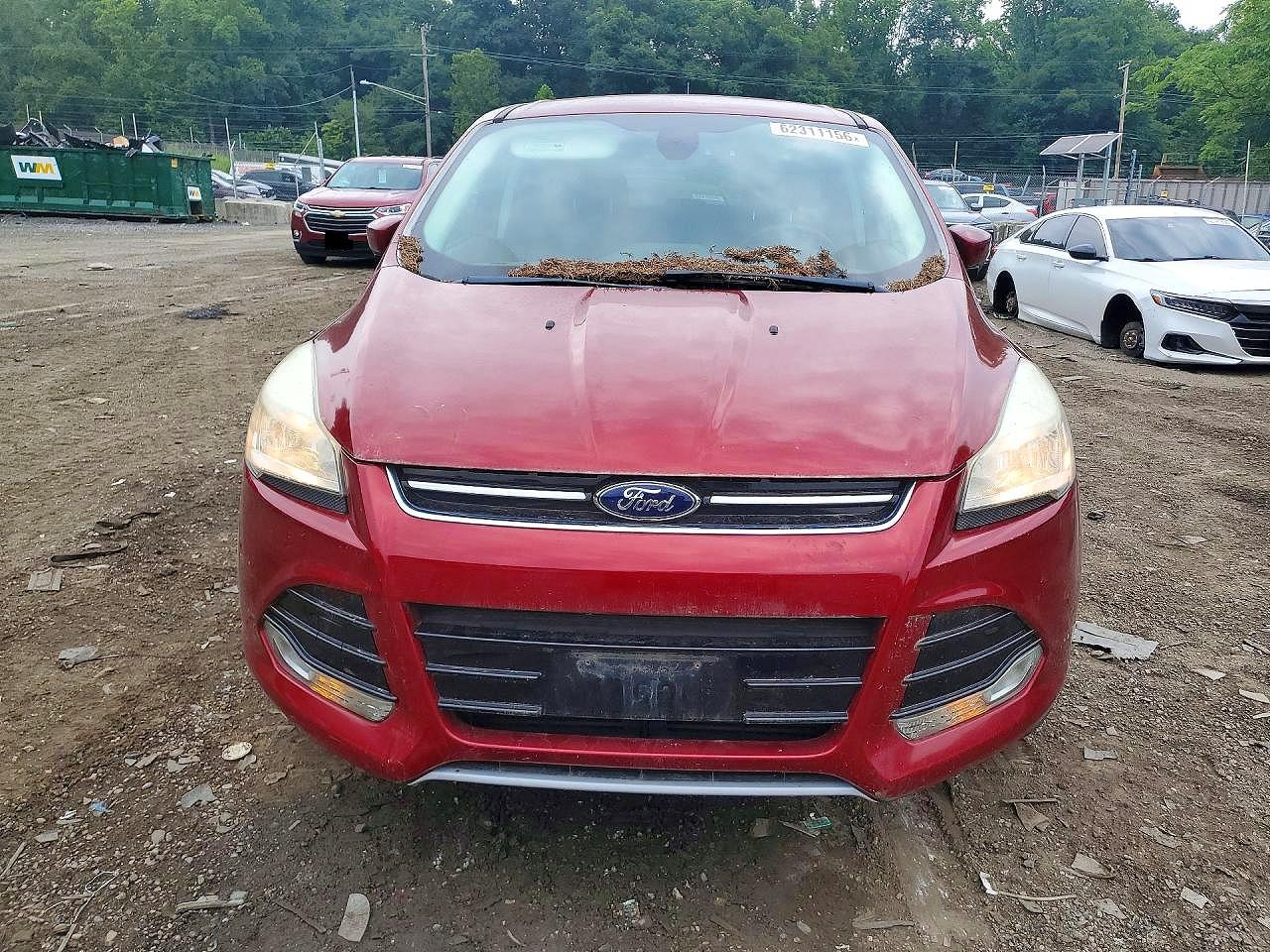 2013 Ford Escape Sel Red vin: 1FMCU9HX0DUB35724