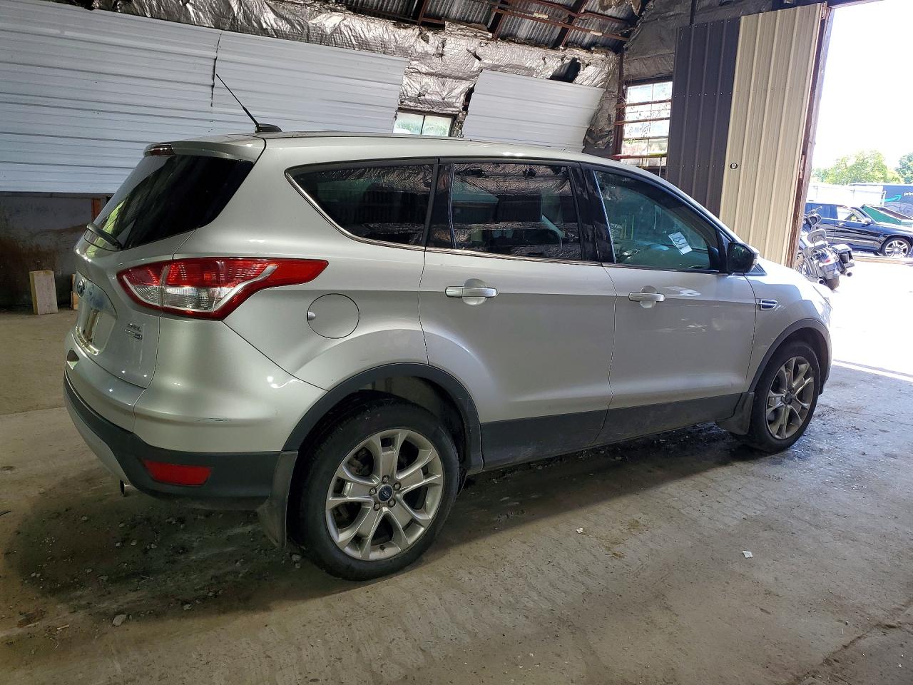 2013 Ford Escape Sel Silver vin: 1FMCU9HX0DUB59585