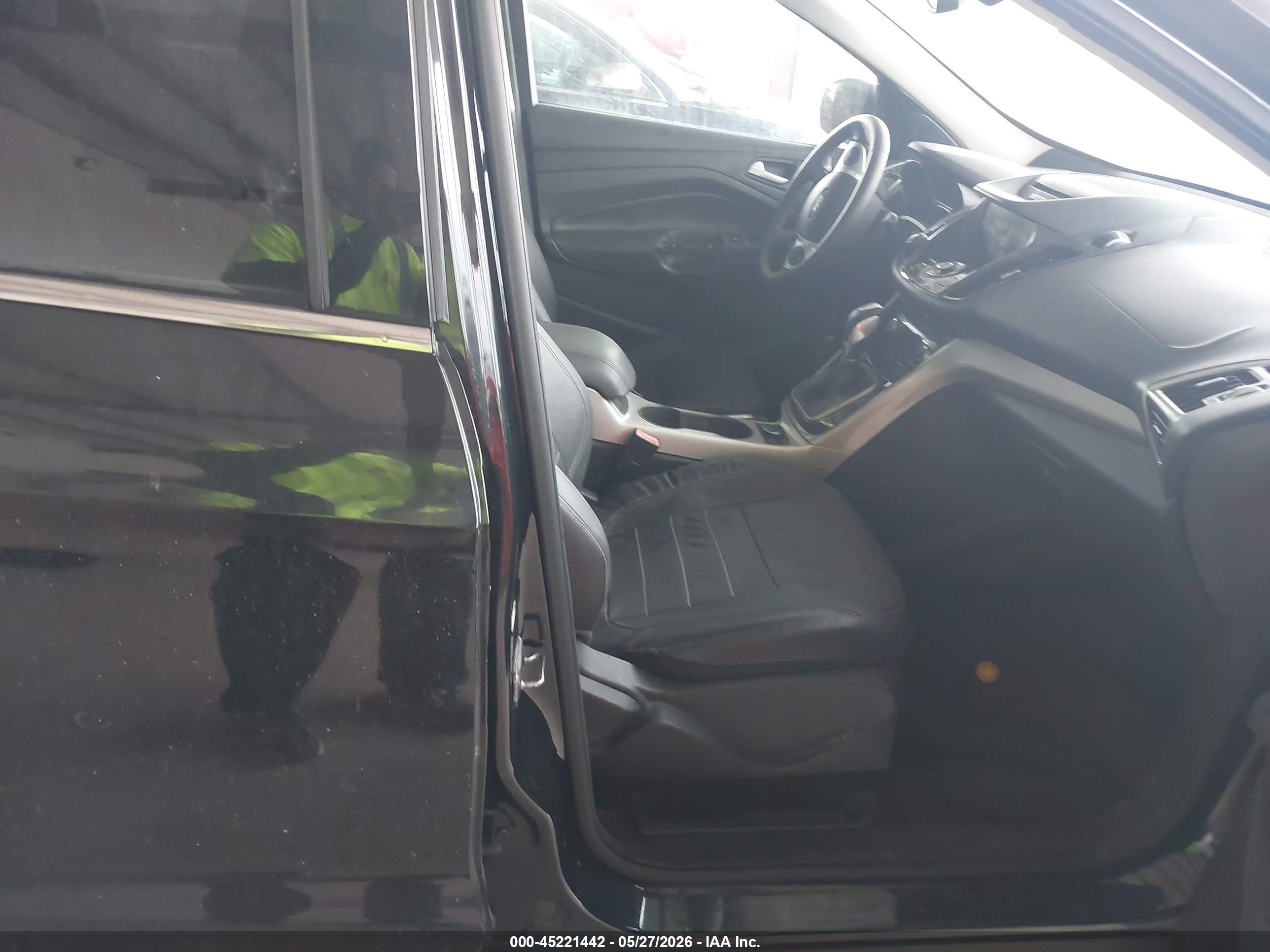 2013 Ford Escape Sel Black vin: 1FMCU9HX0DUC36343
