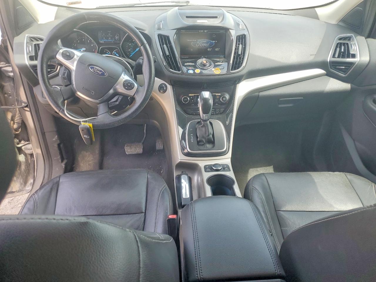 2013 Ford Escape Sel Черный vin: 1FMCU9HX0DUC45303