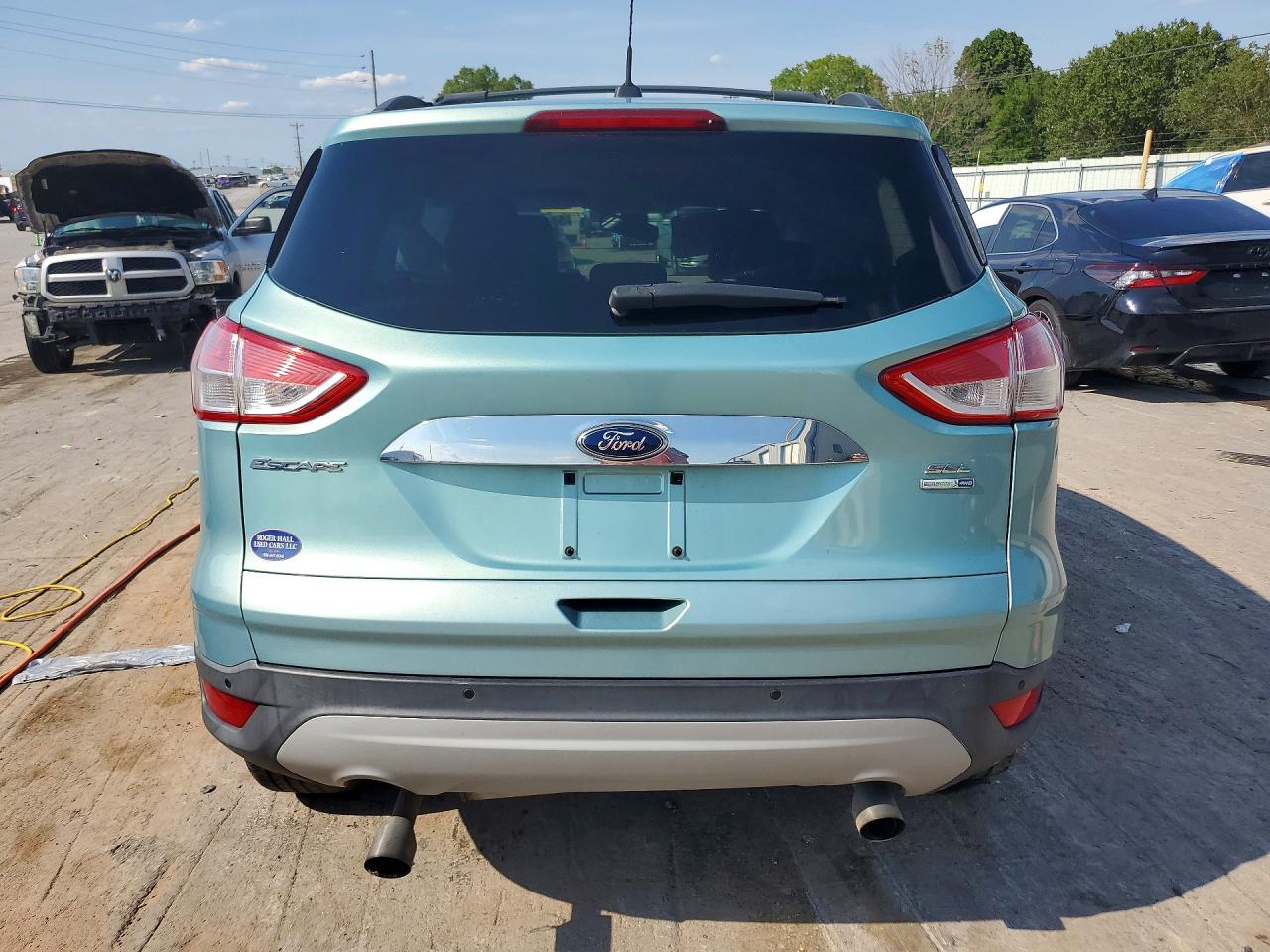2013 Ford Escape Sel Бирюзовый vin: 1FMCU9HX0DUC50825