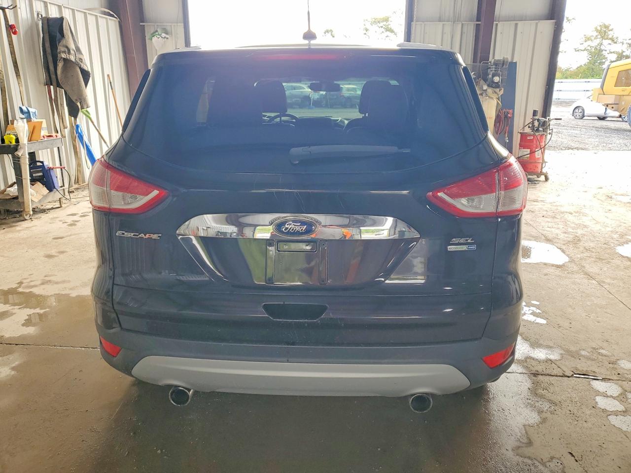 2013 Ford Escape Sel Черный vin: 1FMCU9HX0DUC52929