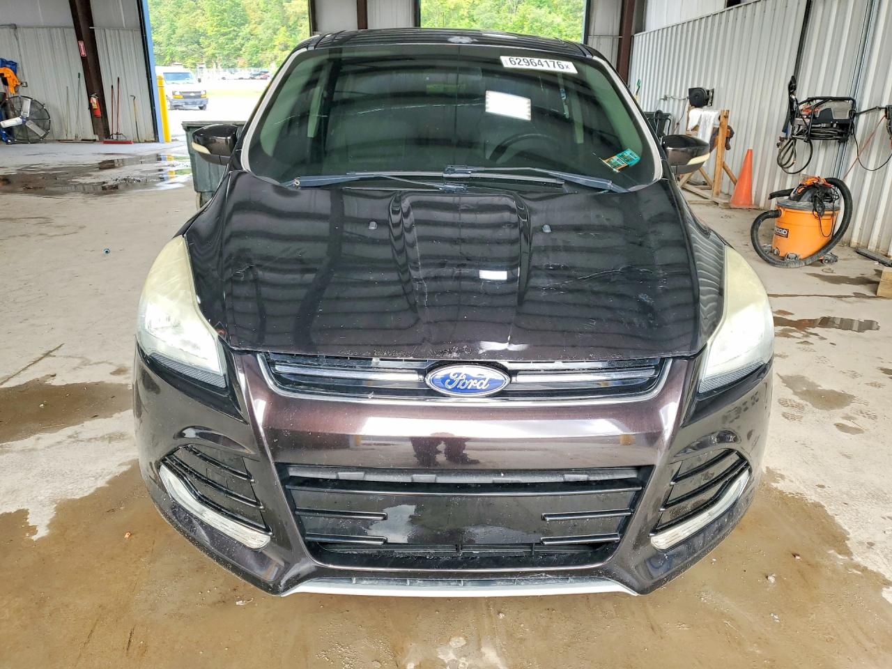 2013 Ford Escape Sel Черный vin: 1FMCU9HX0DUC52929