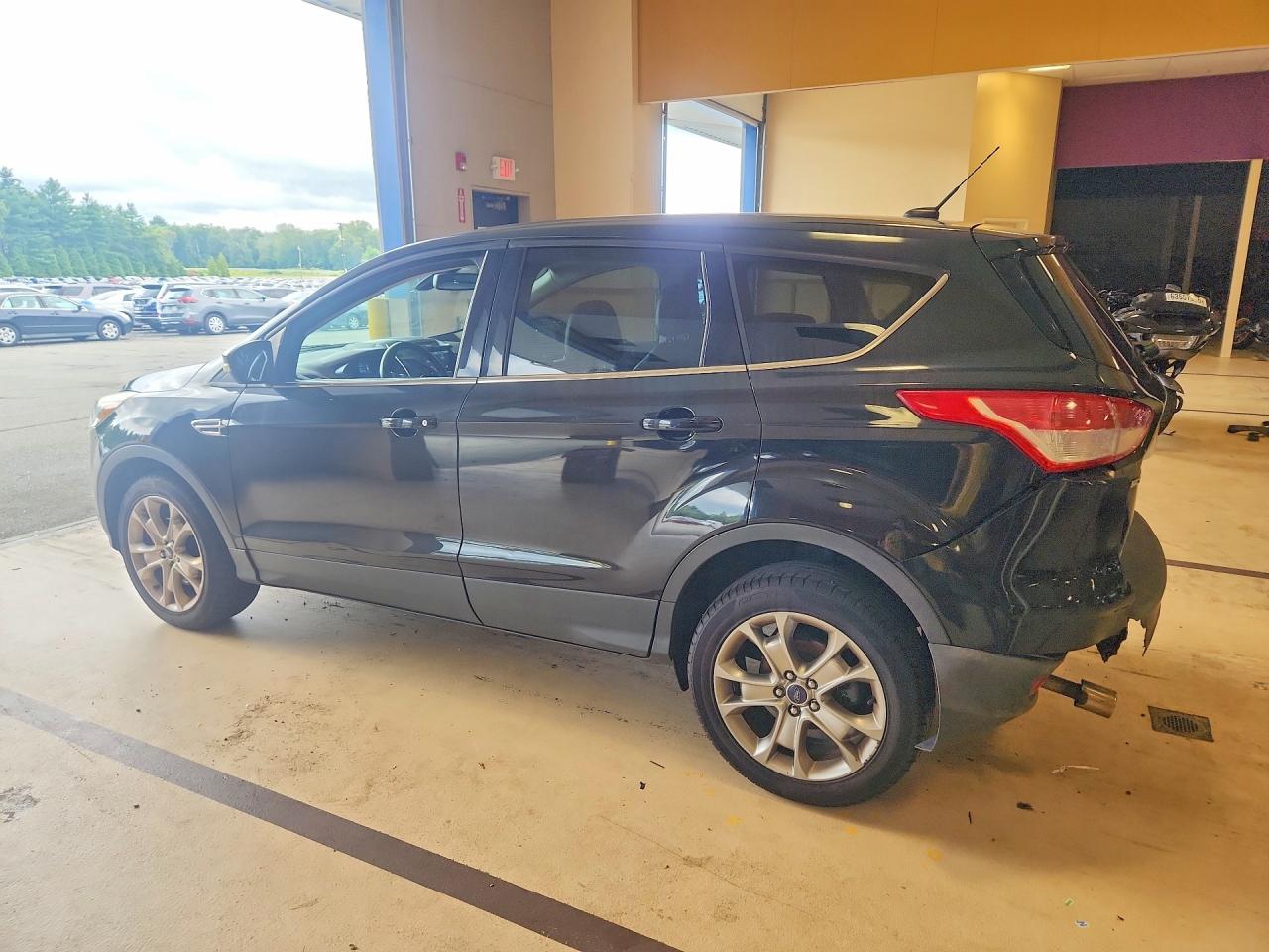 2013 Ford Escape Sel Black vin: 1FMCU9HX0DUD30268