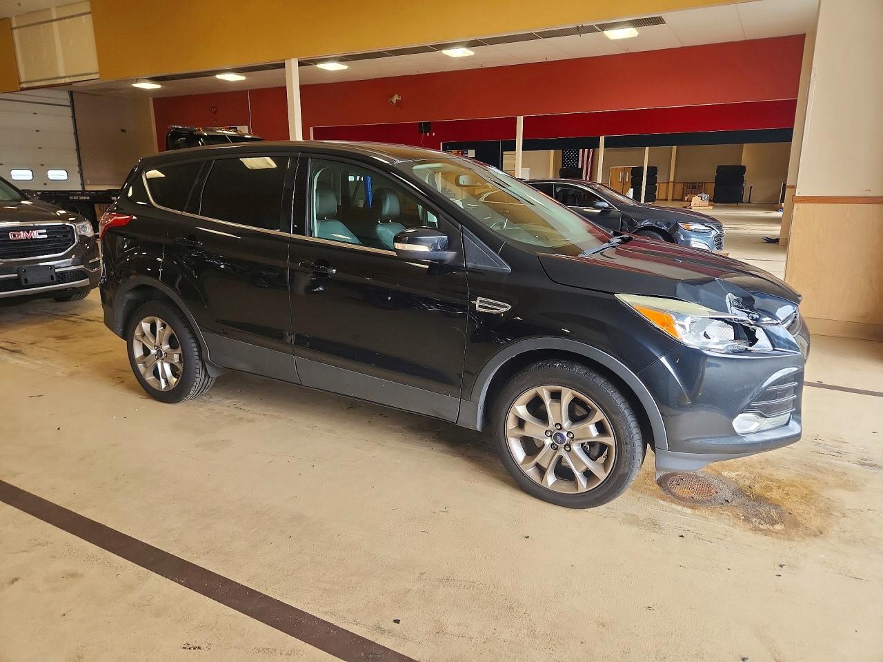 2013 Ford Escape Sel Black vin: 1FMCU9HX0DUD30268