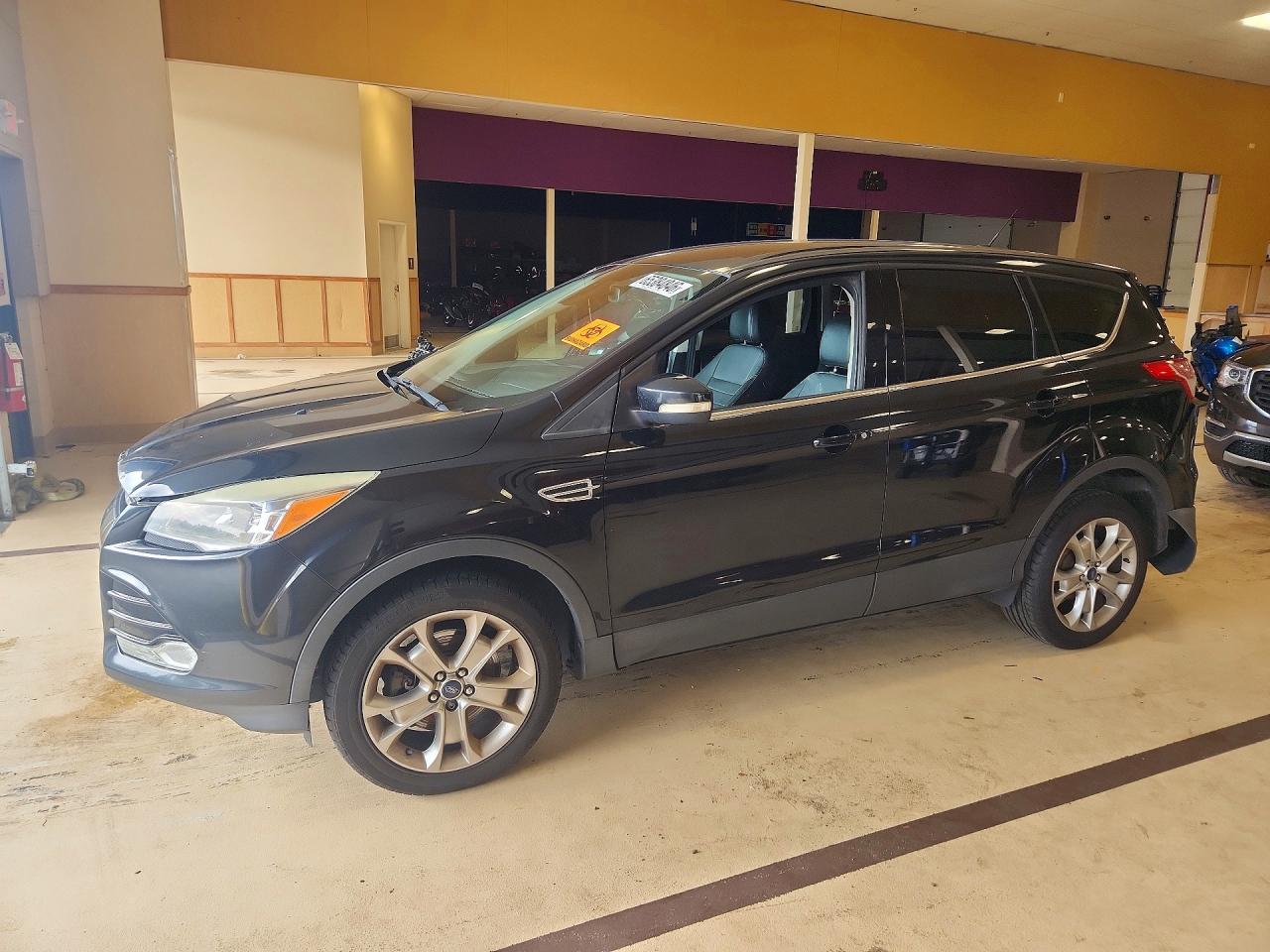 2013 Ford Escape Sel Black vin: 1FMCU9HX0DUD30268