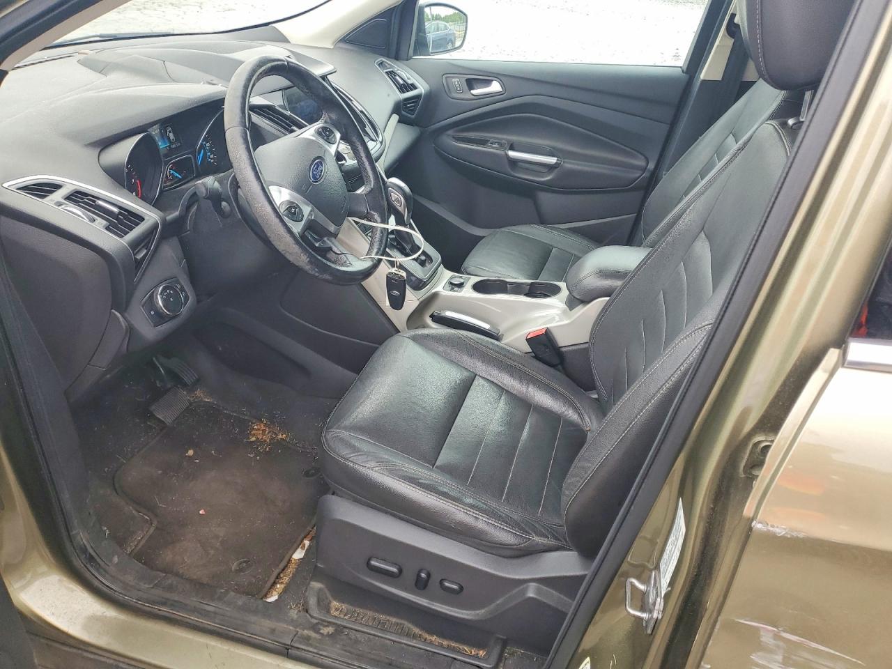 2013 Ford Escape Sel Зеленый vin: 1FMCU9HX1DUB83068