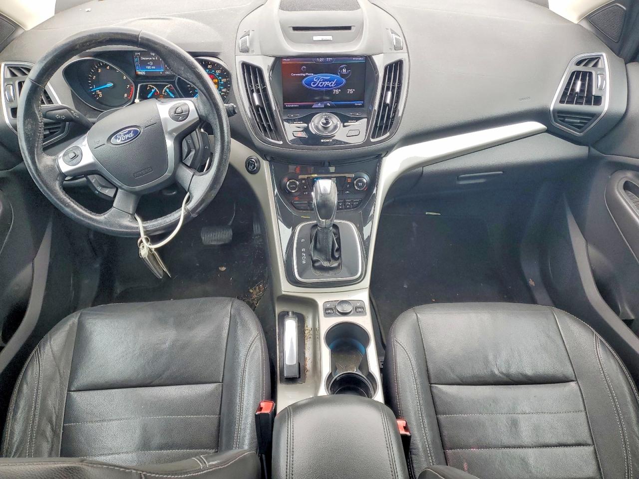 2013 Ford Escape Sel Зеленый vin: 1FMCU9HX1DUB83068