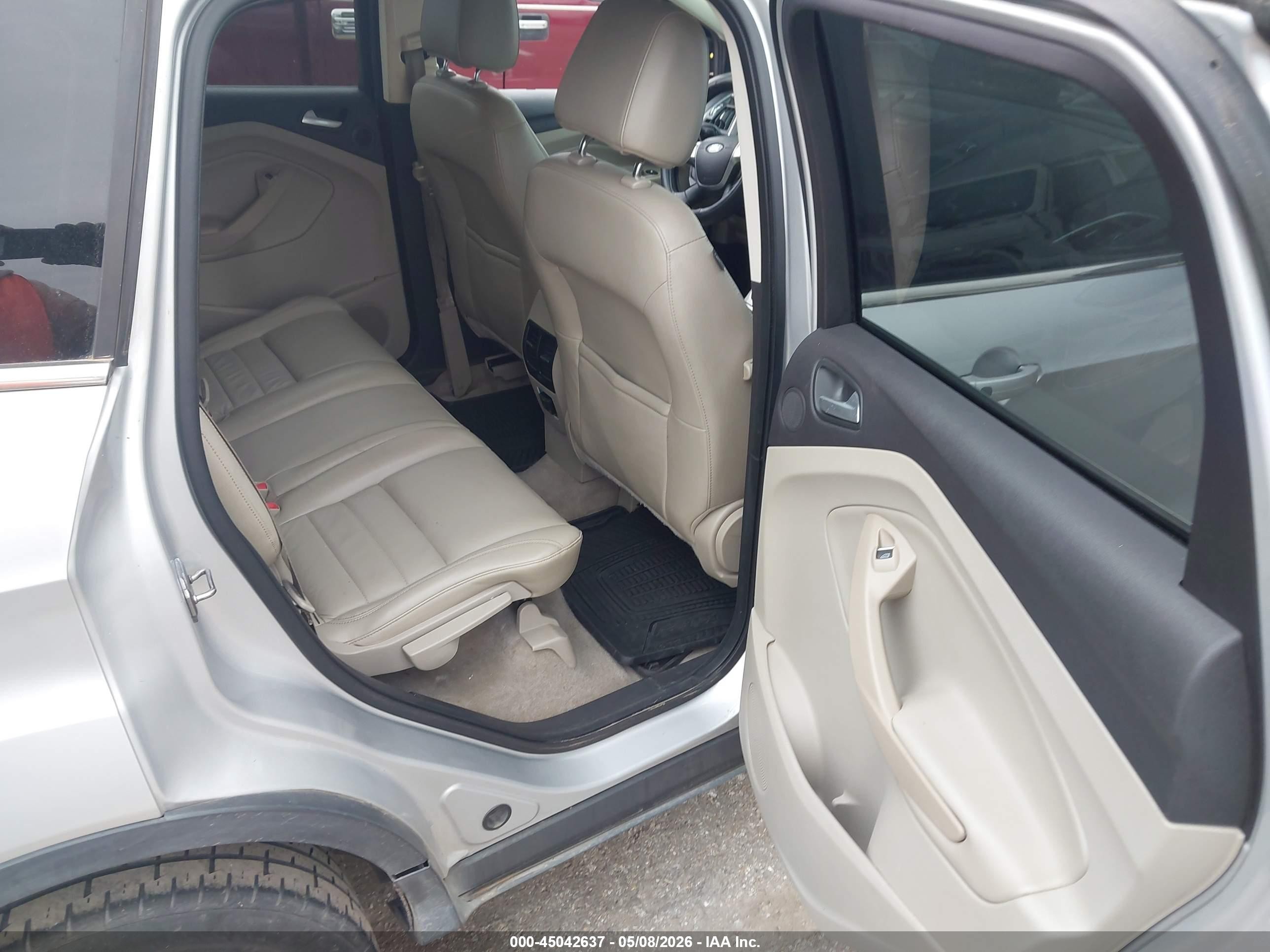 2013 Ford Escape Sel Gray vin: 1FMCU9HX1DUC16991