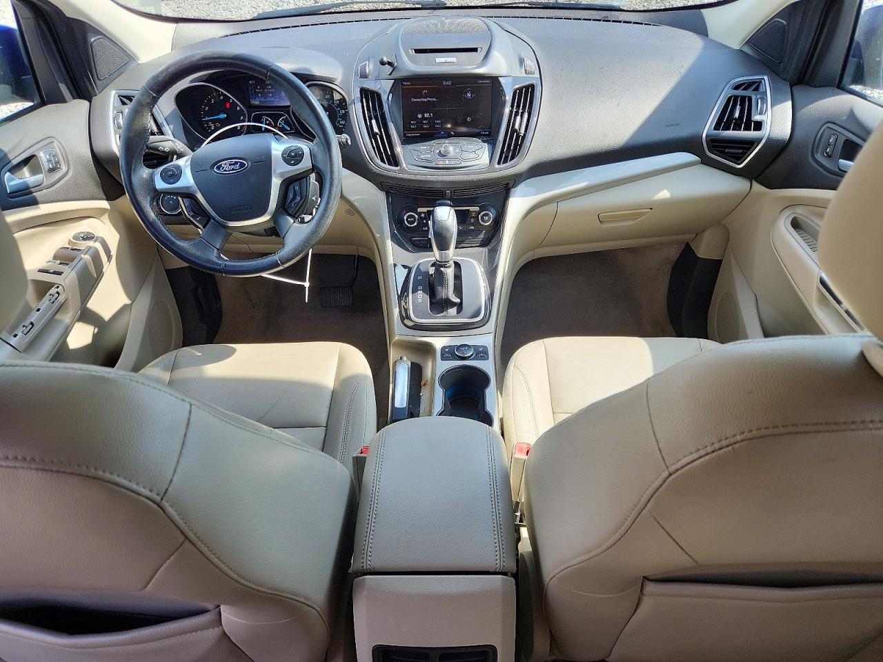 2013 Ford Escape Sel Blue vin: 1FMCU9HX2DUB02711