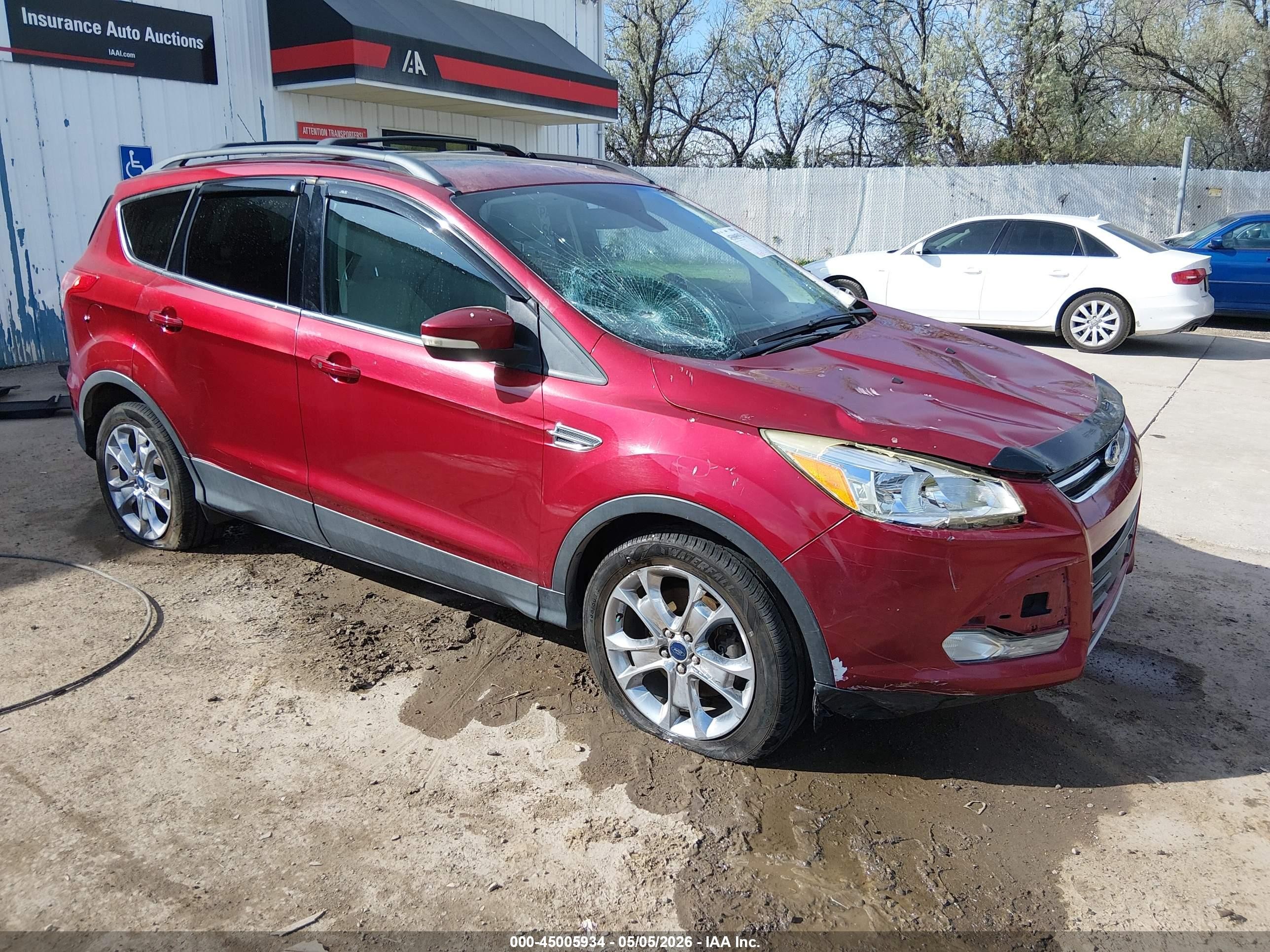 2013 Ford Escape Sel Темно-бордовый vin: 1FMCU9HX2DUB89011