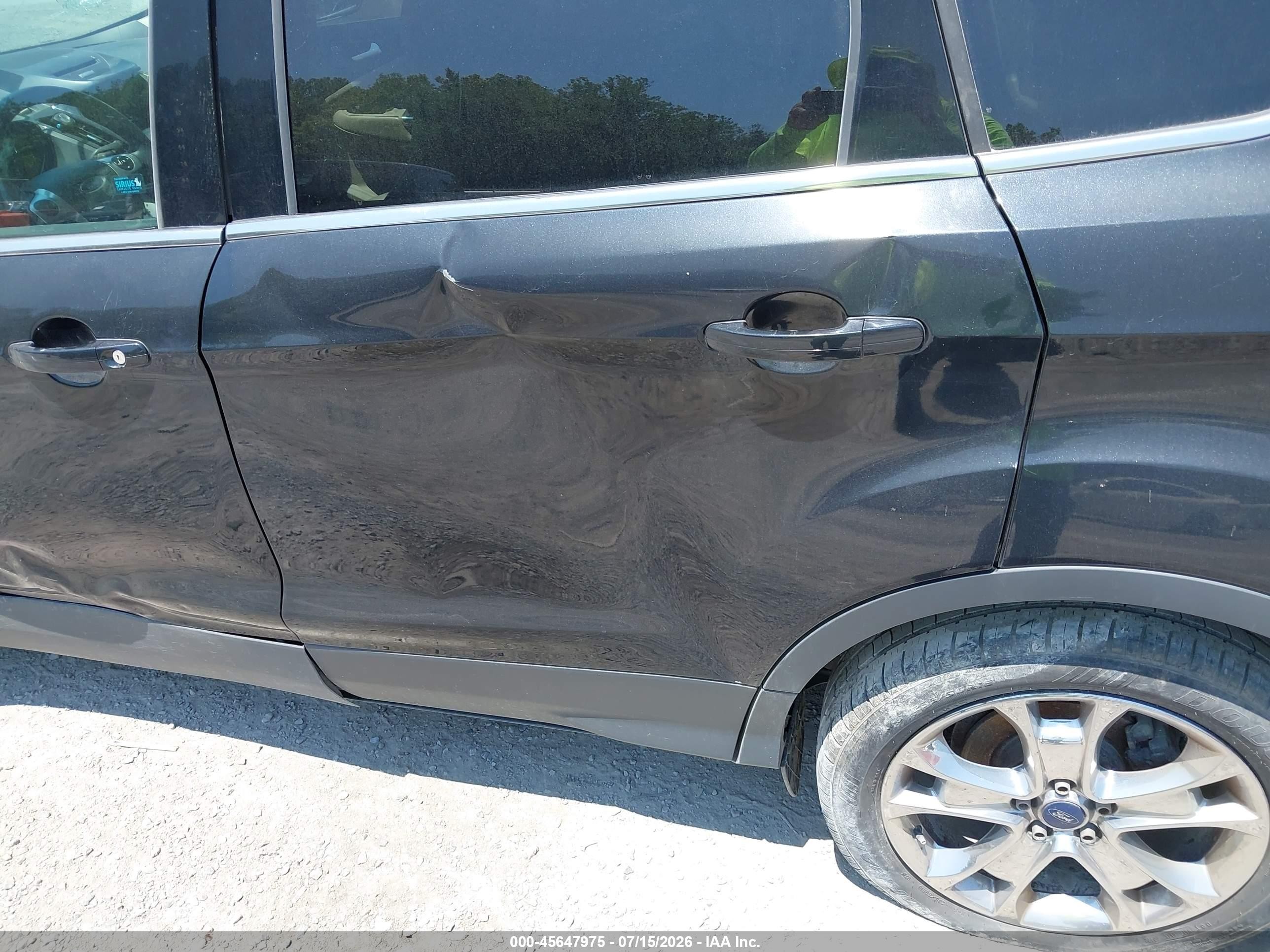 2013 Ford Escape Sel Черный vin: 1FMCU9HX2DUC30902