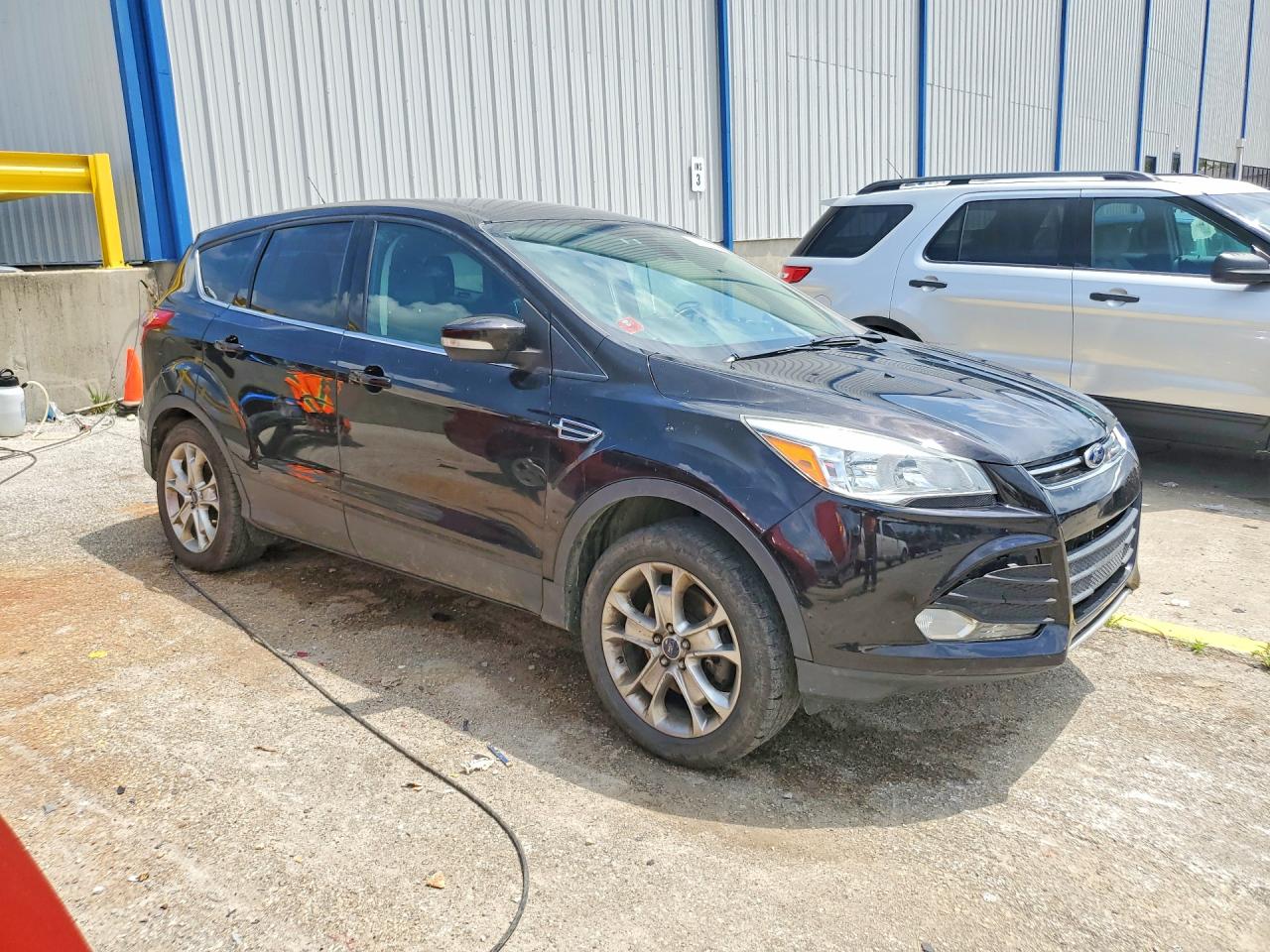 2013 Ford Escape Sel Черный vin: 1FMCU9HX2DUC32858