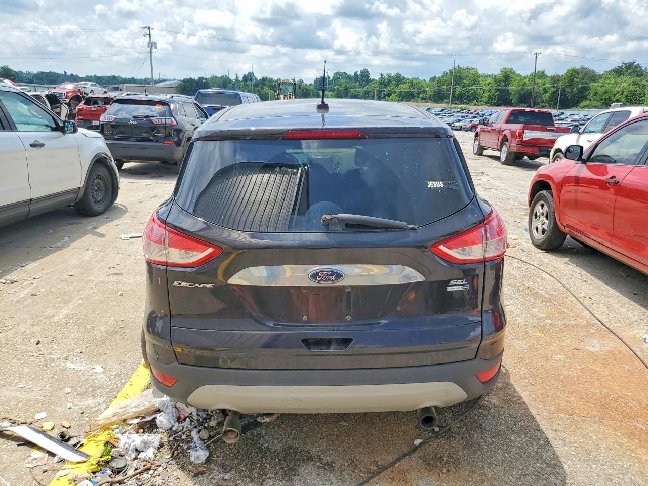2013 Ford Escape Sel Черный vin: 1FMCU9HX2DUC32858