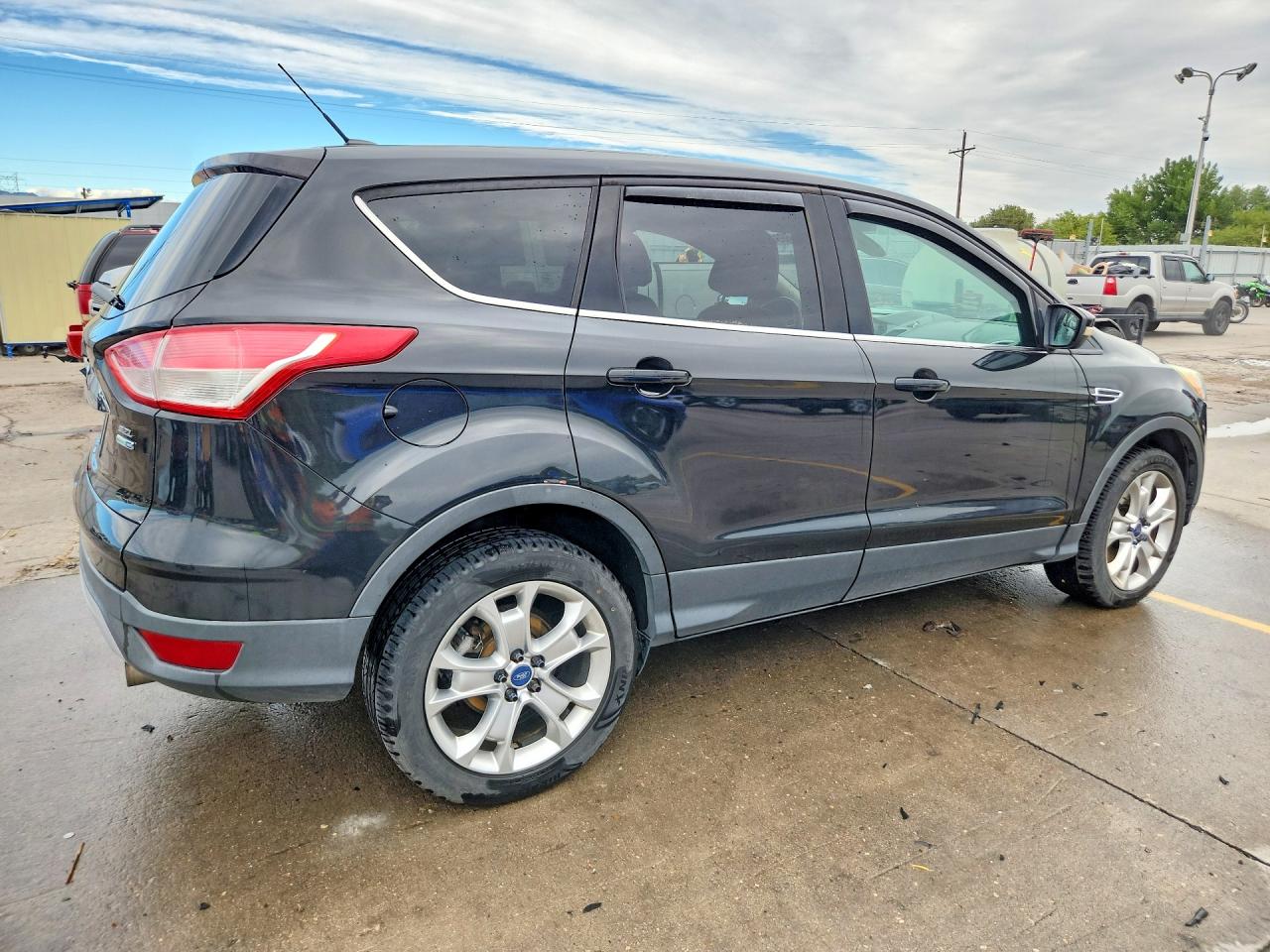 2013 Ford Escape Sel Black vin: 1FMCU9HX3DUB27892