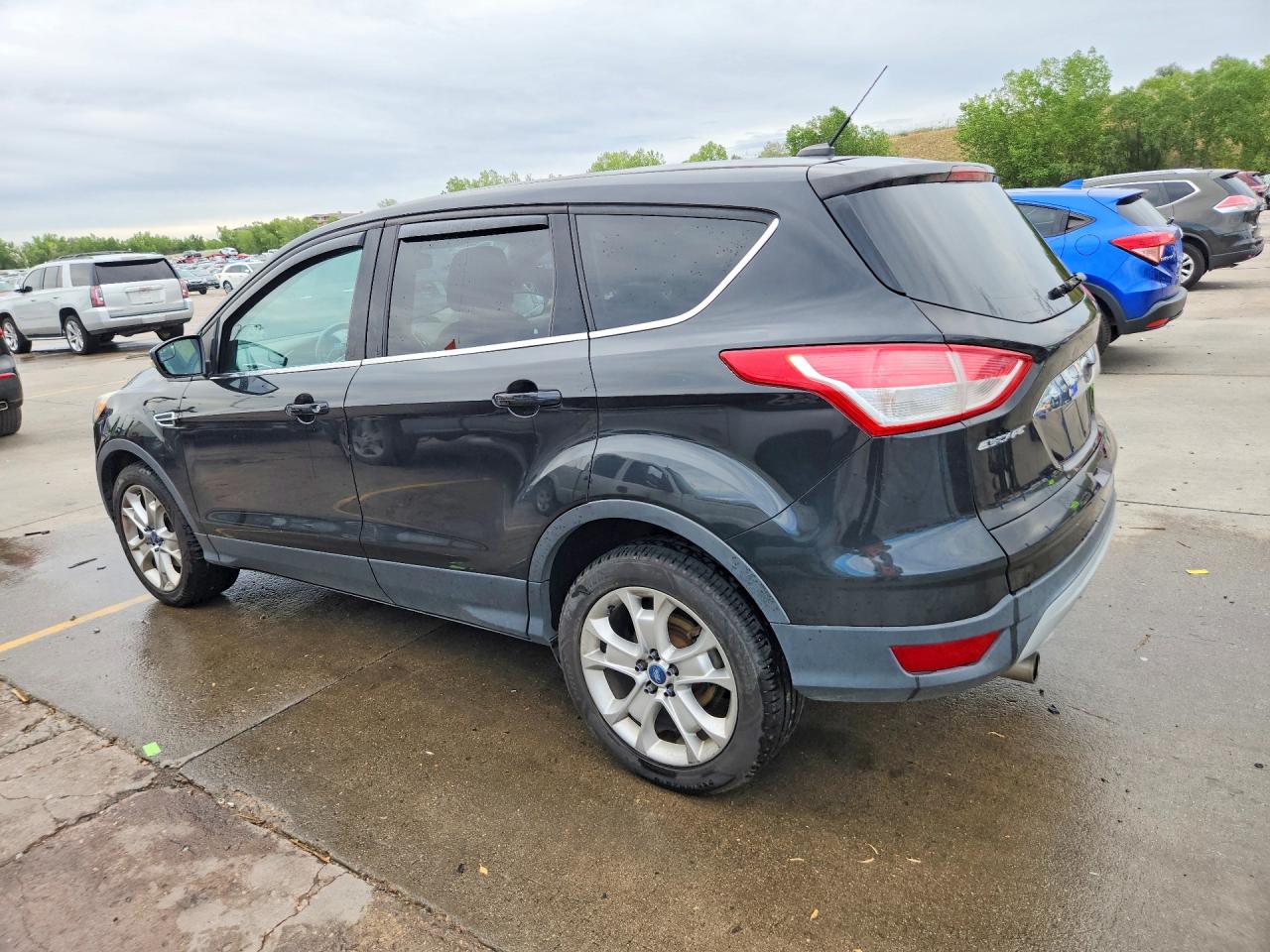 2013 Ford Escape Sel Black vin: 1FMCU9HX3DUB27892