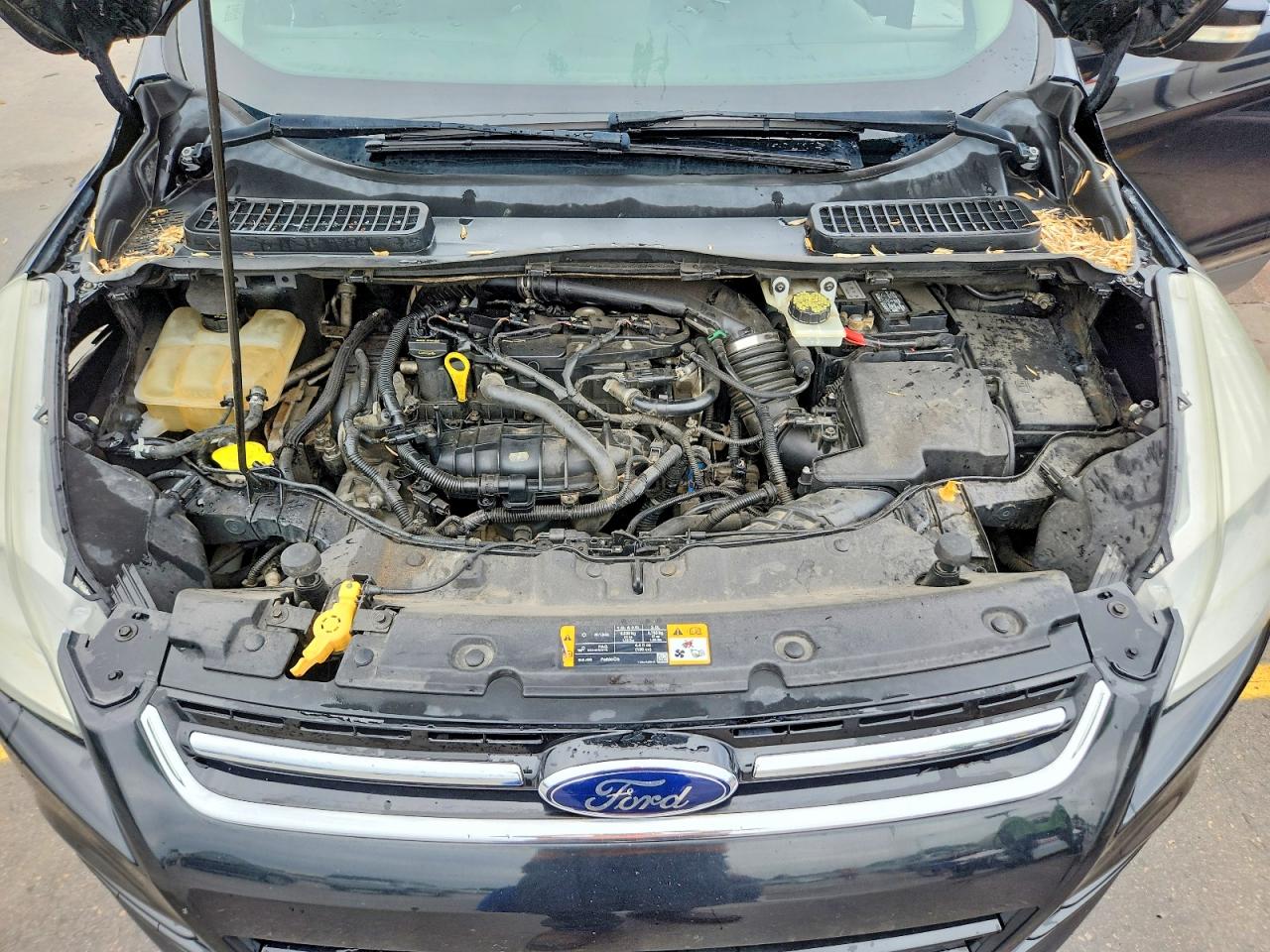 2013 Ford Escape Sel Black vin: 1FMCU9HX3DUB27892