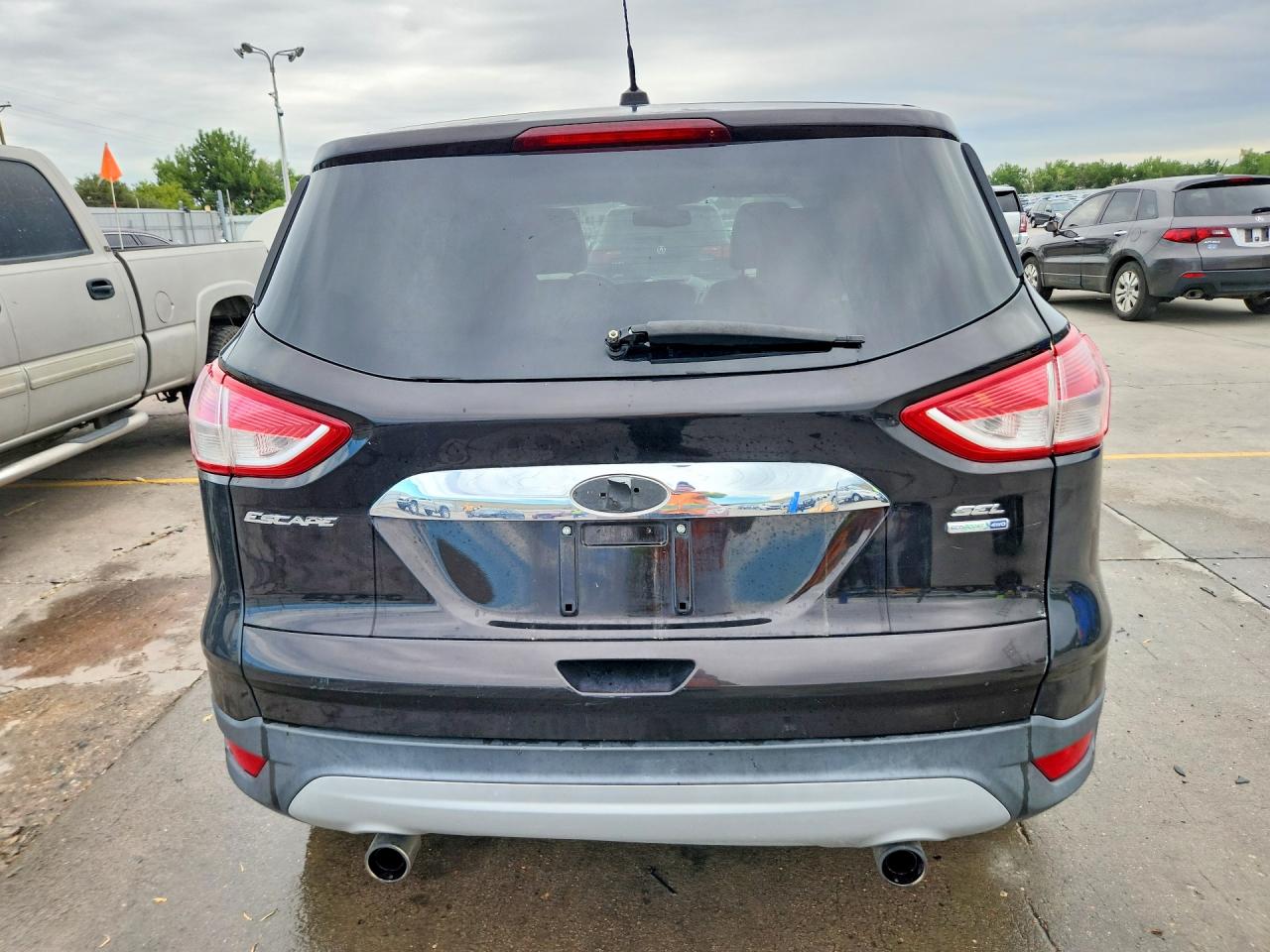 2013 Ford Escape Sel Black vin: 1FMCU9HX3DUB27892