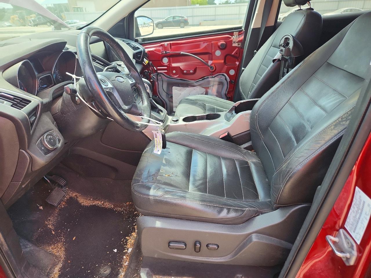 2013 Ford Escape Sel Красный vin: 1FMCU9HX3DUB40044