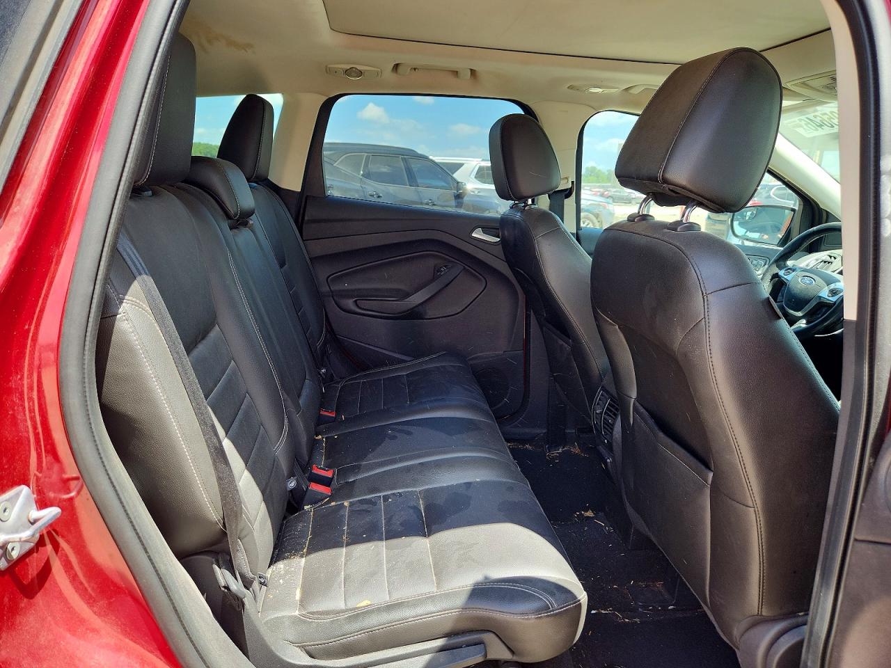 2013 Ford Escape Sel Красный vin: 1FMCU9HX3DUB40044