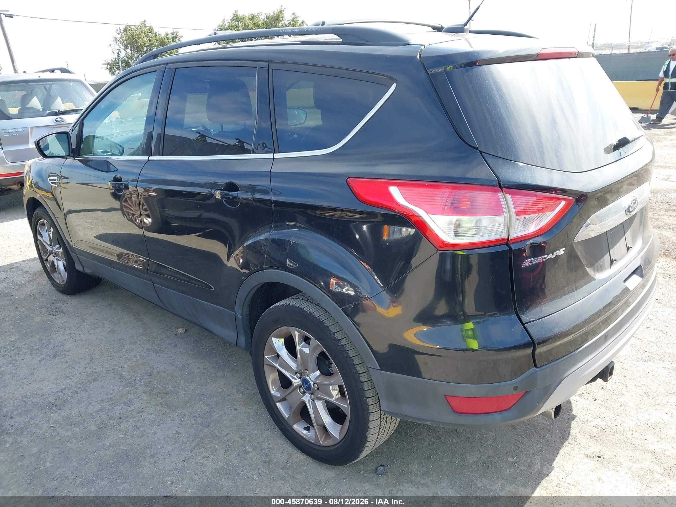 2013 Ford Escape Sel Black vin: 1FMCU9HX3DUC78960