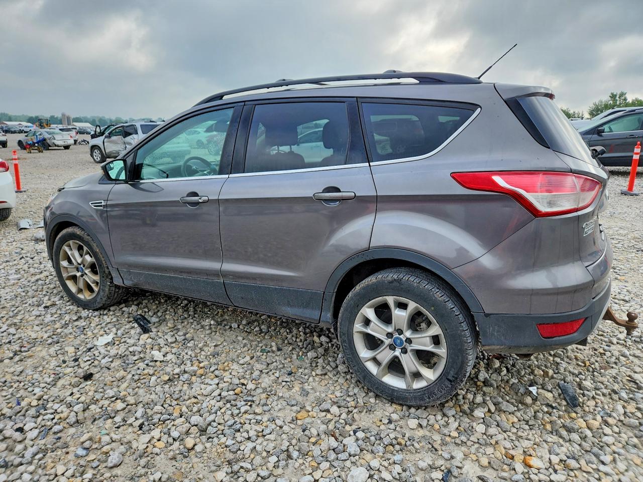 2013 Ford Escape Sel Серый vin: 1FMCU9HX4DUA79111