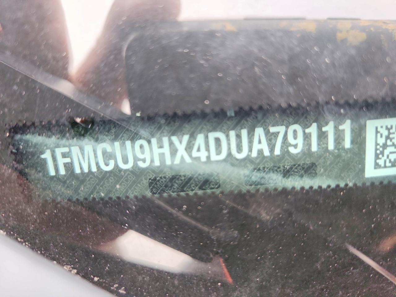 2013 Ford Escape Sel Серый vin: 1FMCU9HX4DUA79111