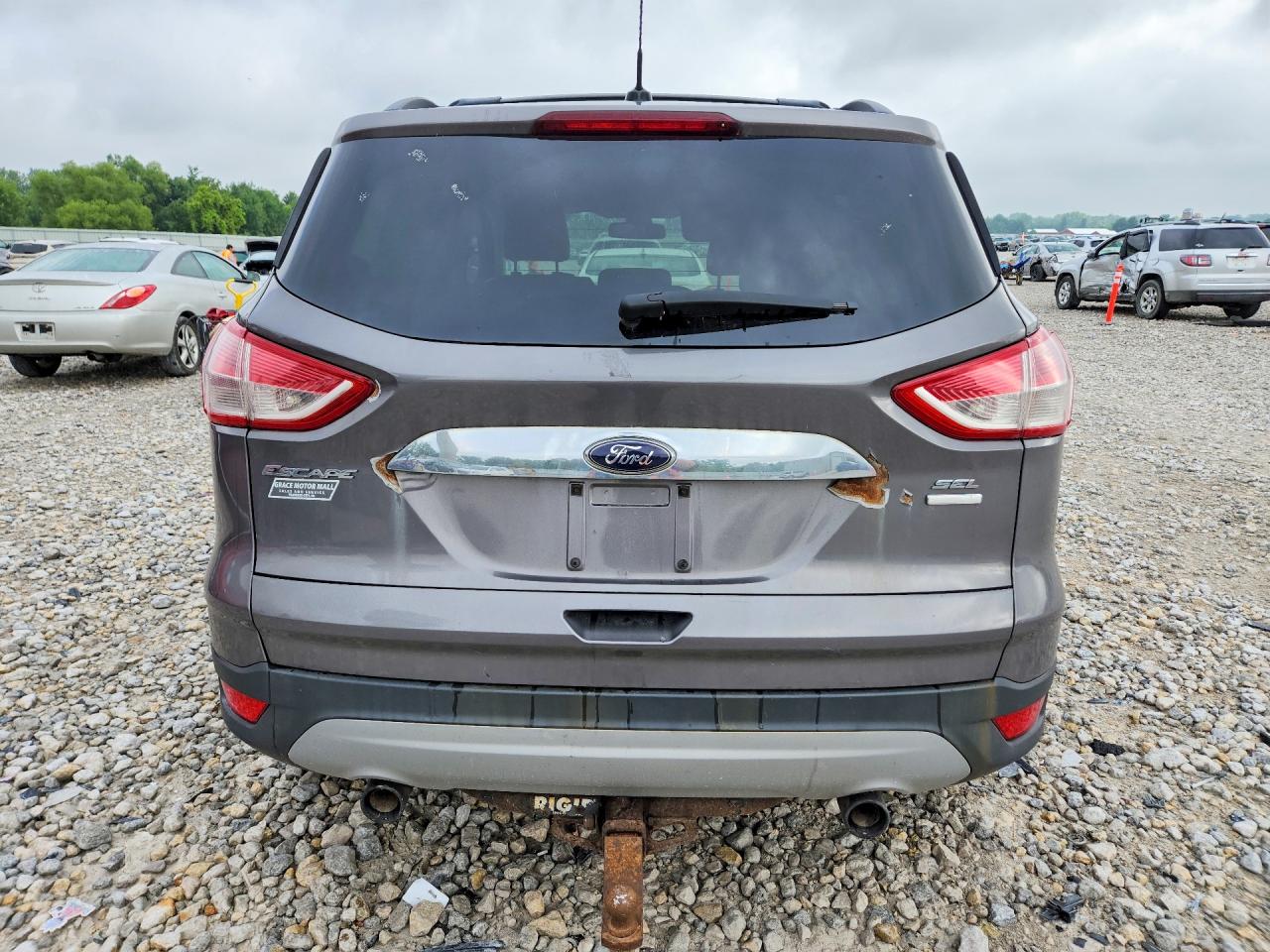 2013 Ford Escape Sel Серый vin: 1FMCU9HX4DUA79111