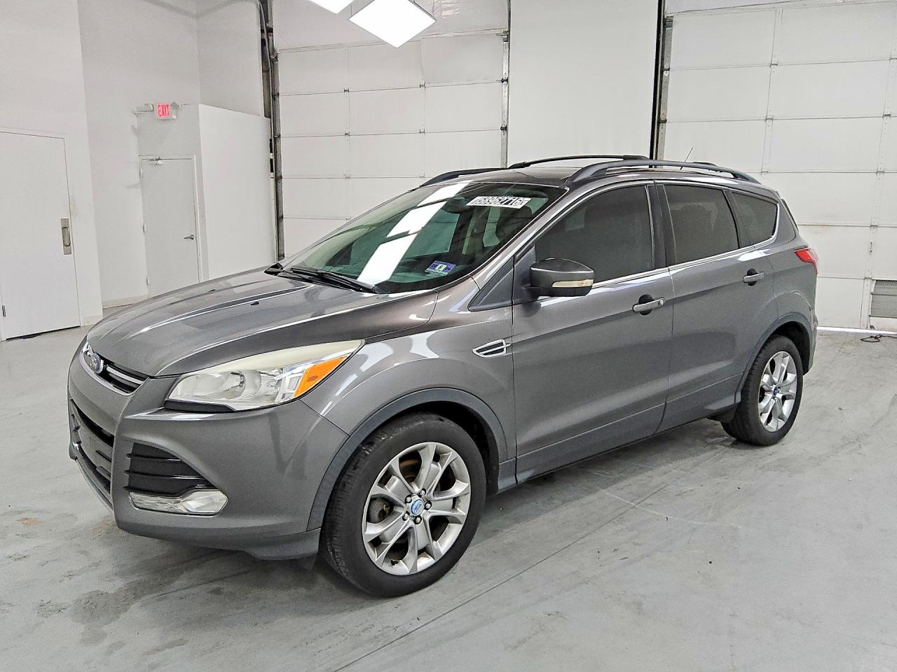 2013 Ford Escape Sel Gray vin: 1FMCU9HX4DUB12057