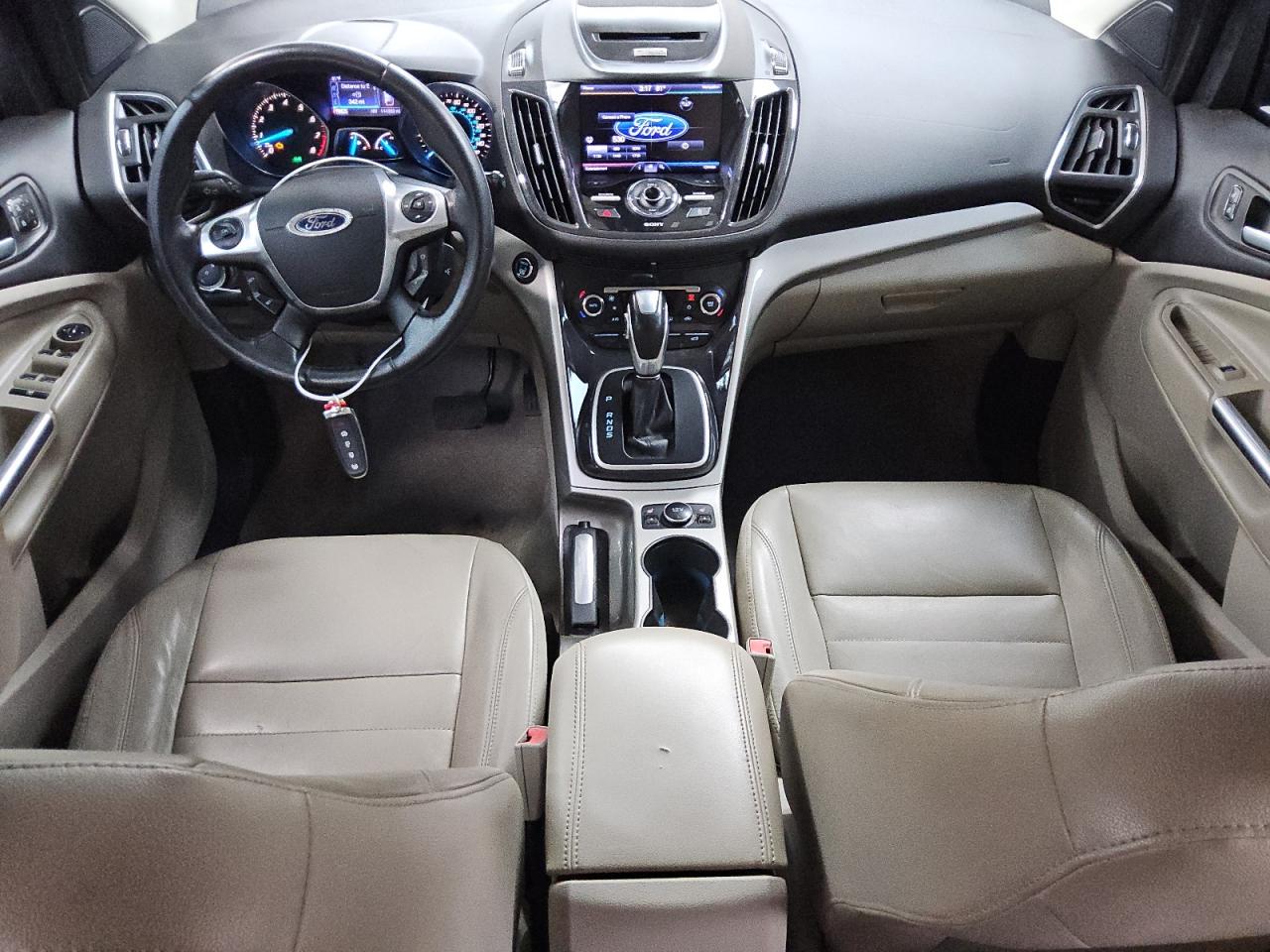 2013 Ford Escape Sel Gray vin: 1FMCU9HX4DUB12057 Damage: Air Conditioner, Blows Warm, Repair Required