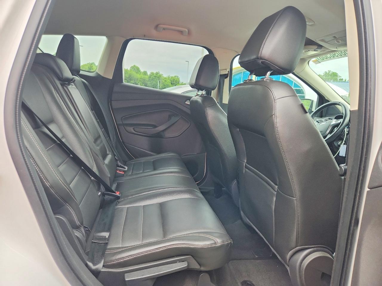 2013 Ford Escape Sel White vin: 1FMCU9HX4DUB48900
