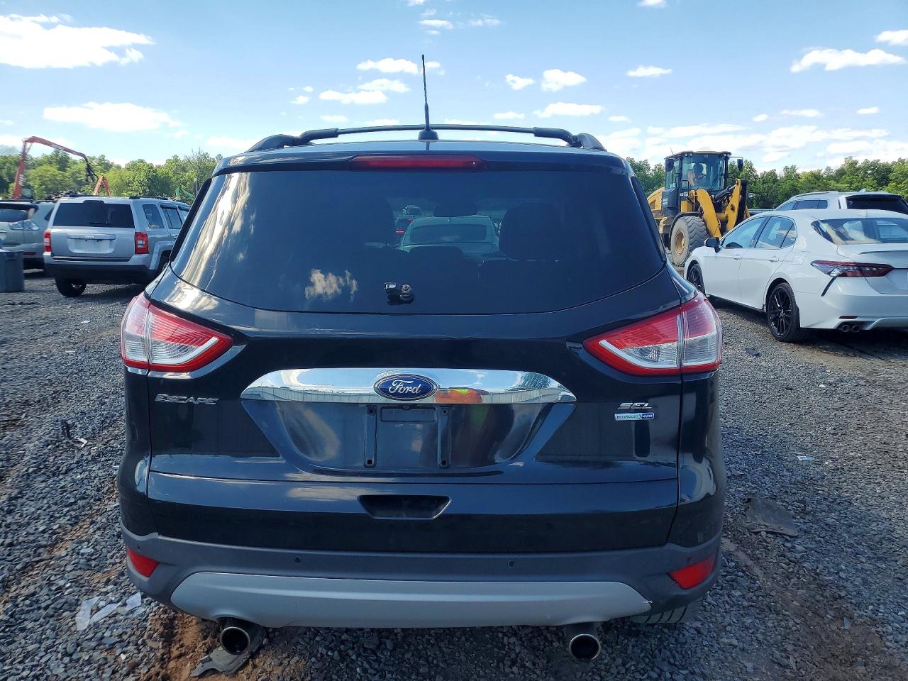 2013 Ford Escape Sel Black vin: 1FMCU9HX4DUC40038